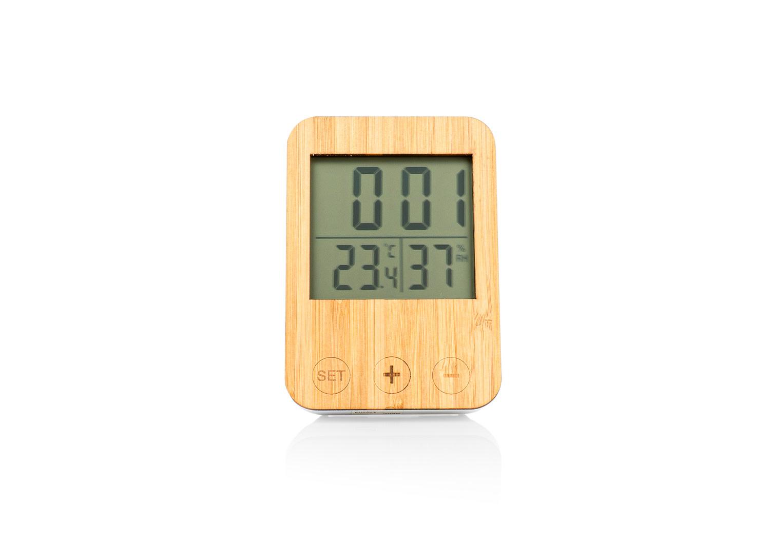 Reloj weather Bambú miniatura 2
