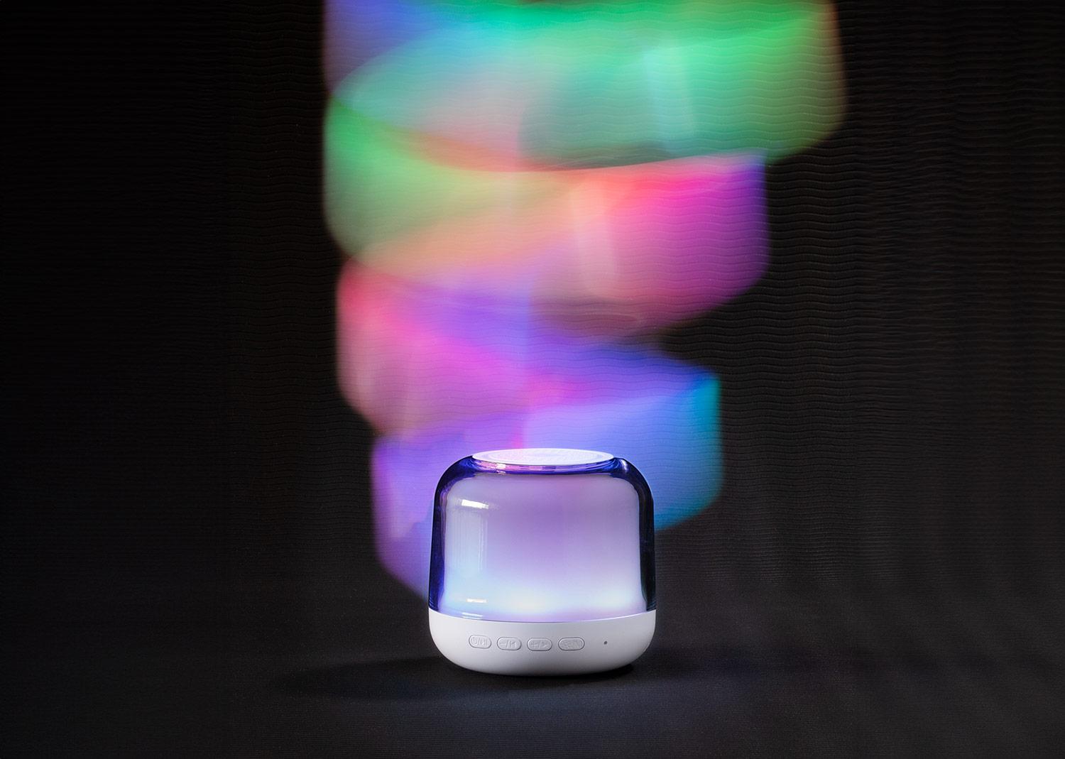 Altavoz dazzle Blanco front