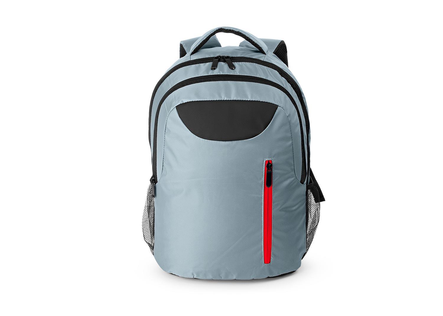 Morral portalaptop francis 15 lts. Gris front