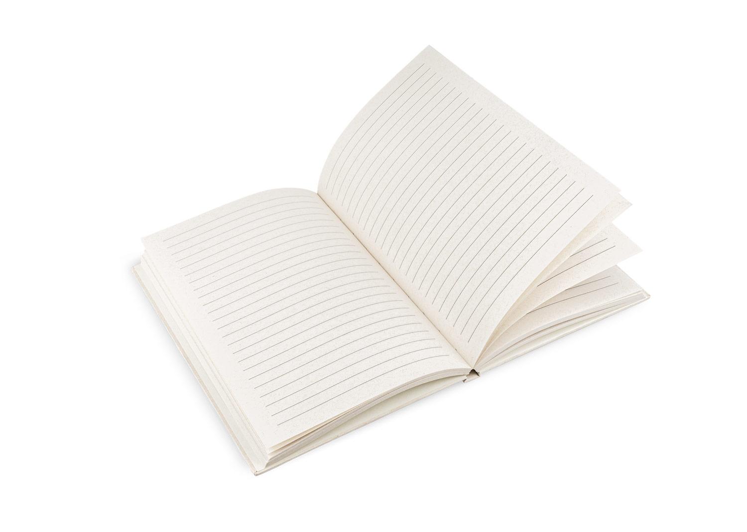 Libreta quote milk Blanco front