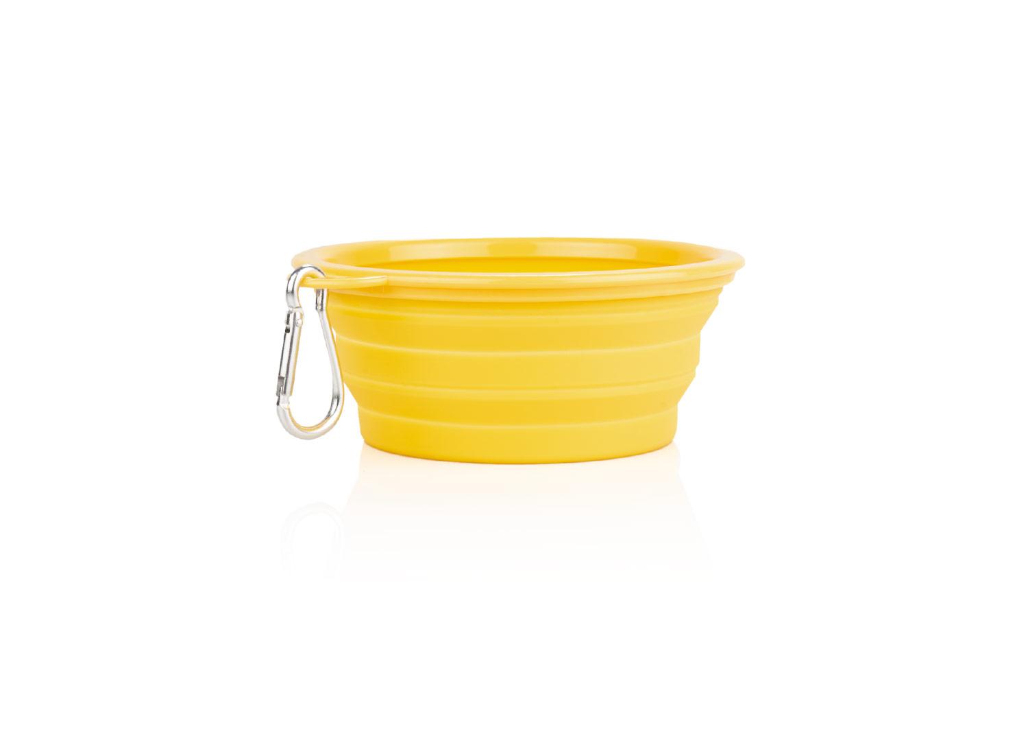 Bebedero para mascotas kitty Amarillo miniatura 2