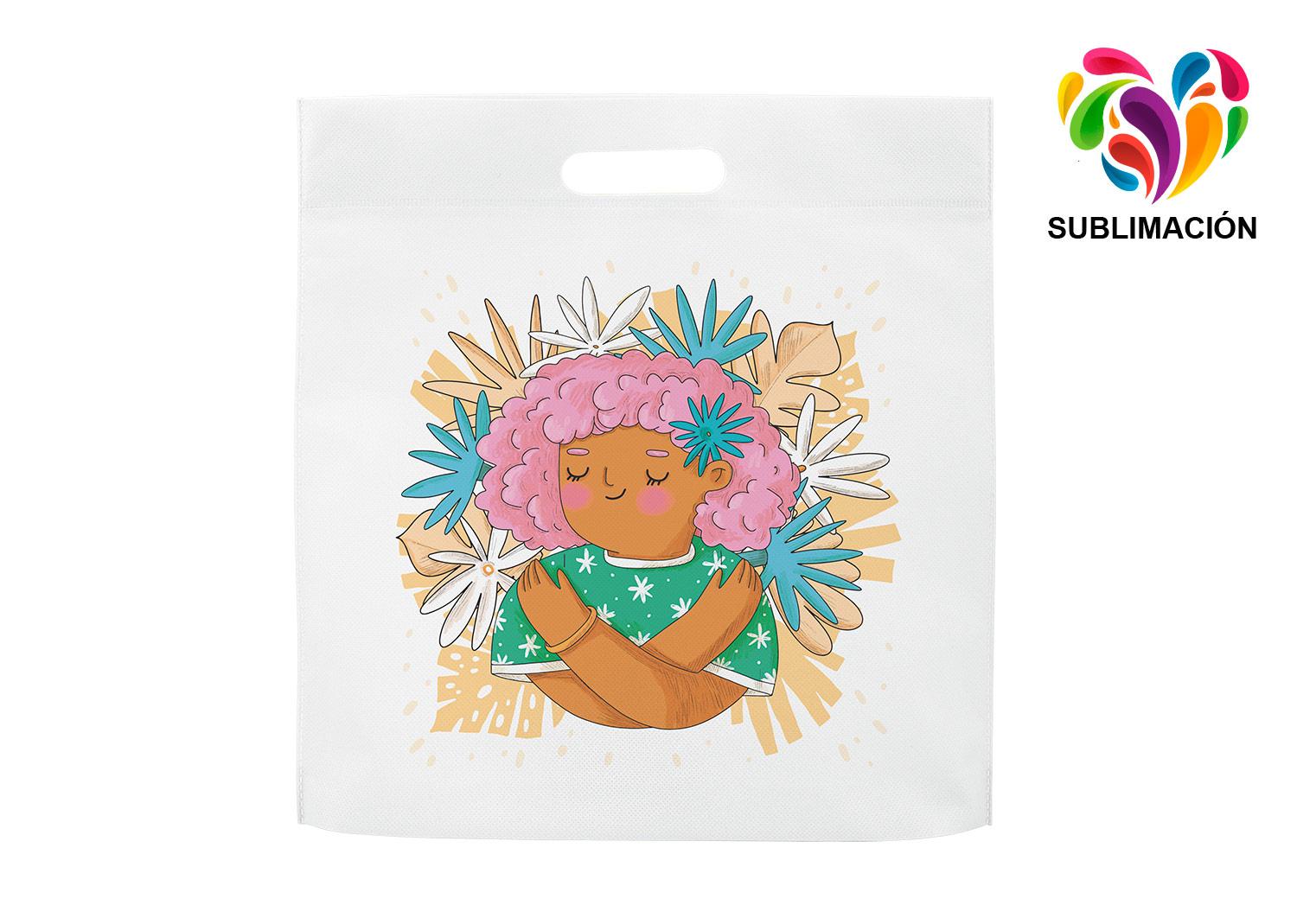 Rally bag prog sublimación Blanco front