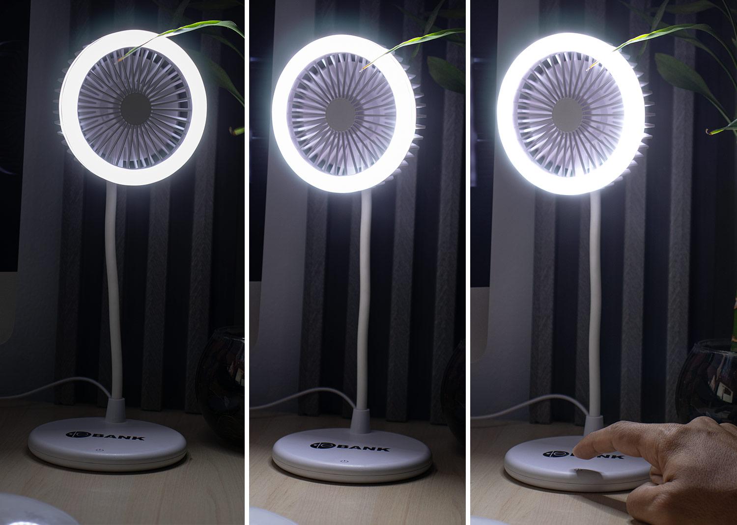 Ventilador light Blanco miniatura 7