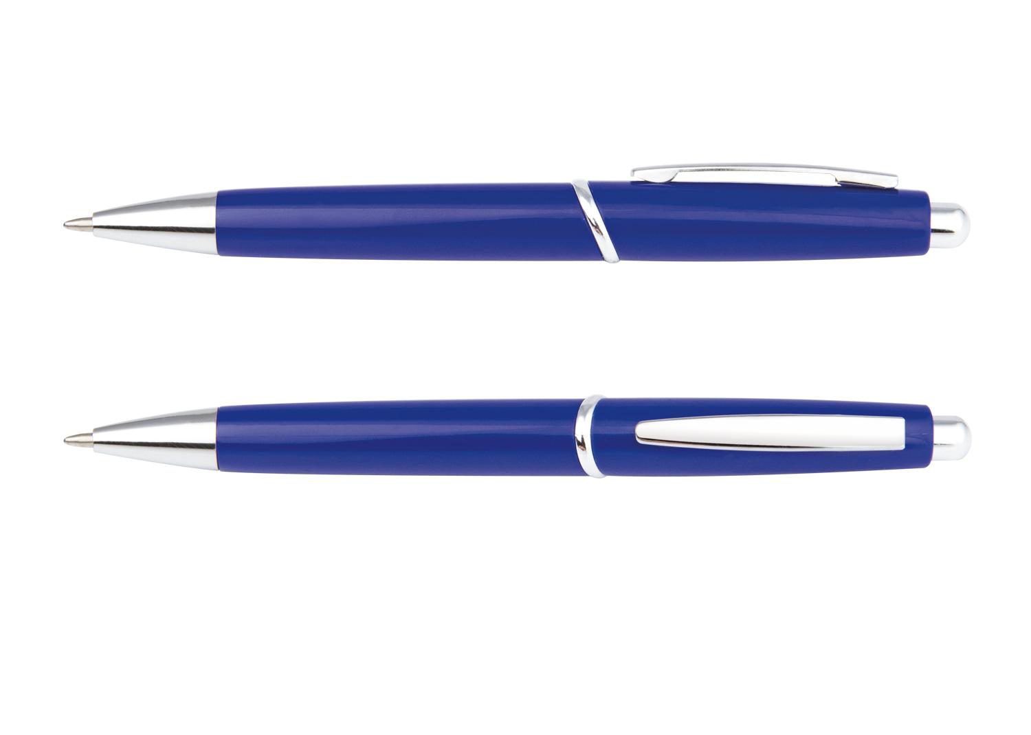 Bolígrafo ontario Azul Rey front