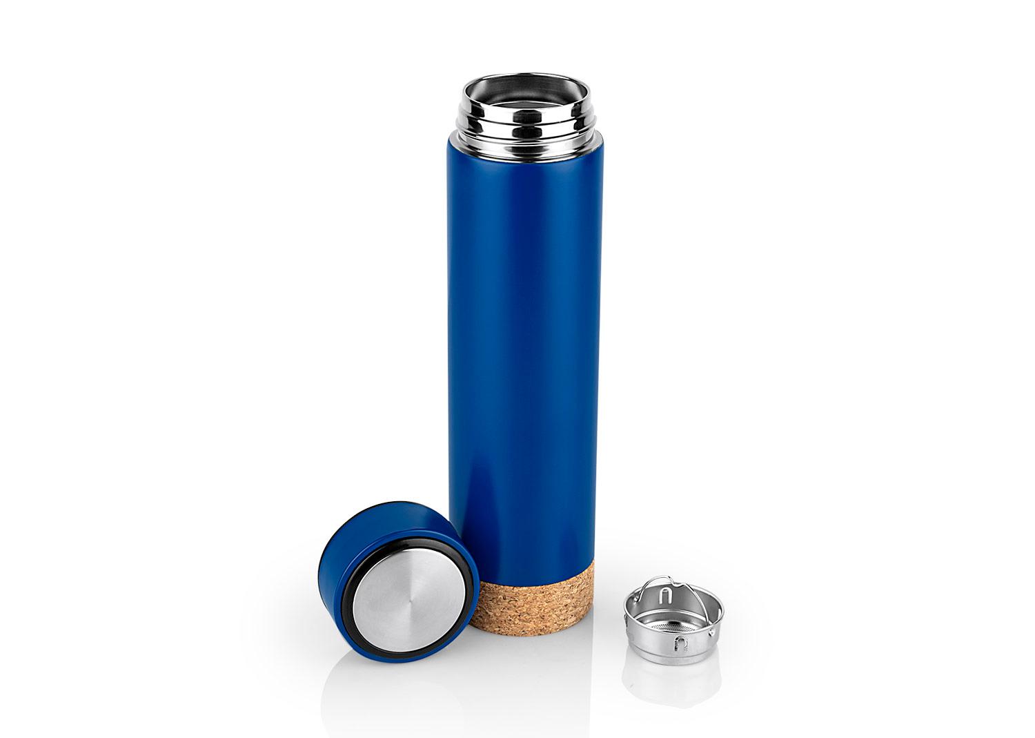 Termo en acero shadow 430 ml / 14 oz Azul Rey miniatura 2
