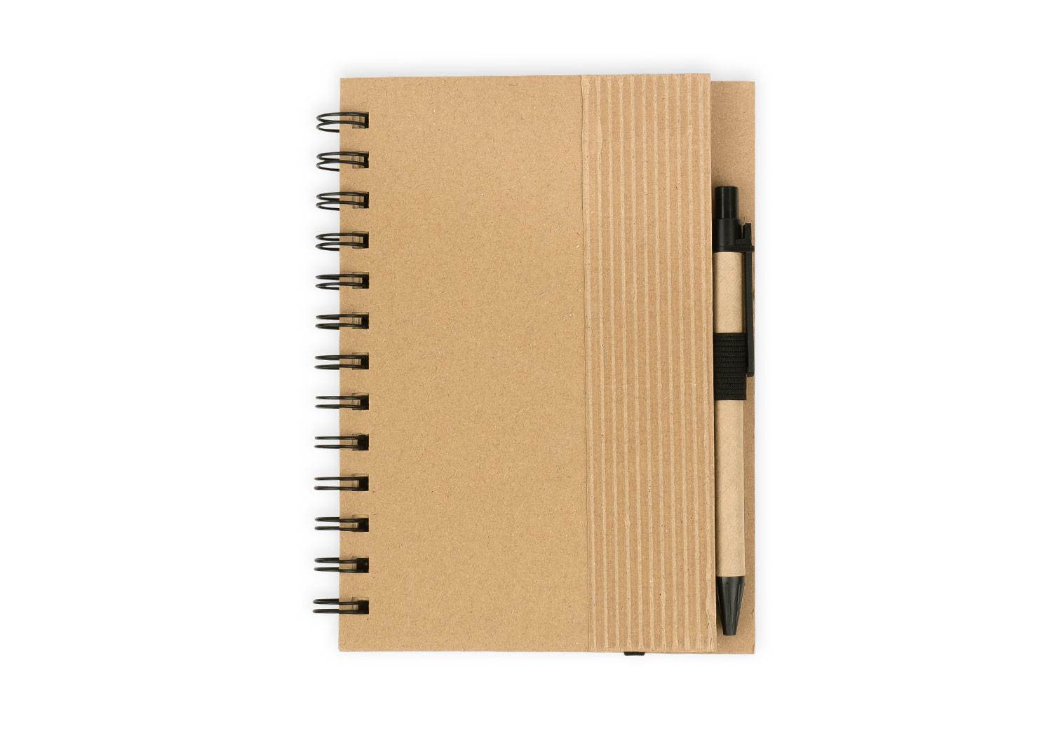 Libreta pro con bolígrafo Natural miniatura 2