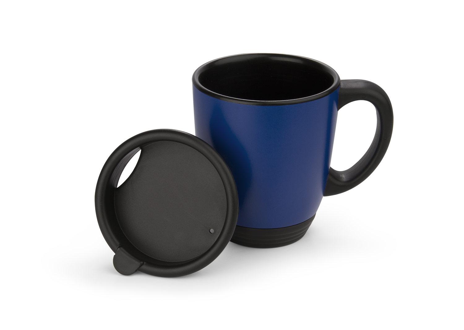 Mug en acero dj 480 ml /16 oz Azul Rey miniatura 2