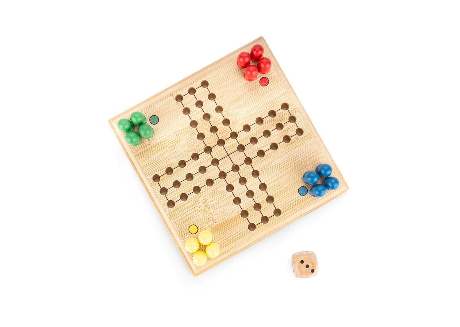 Juego de parchis player Natural miniatura 2