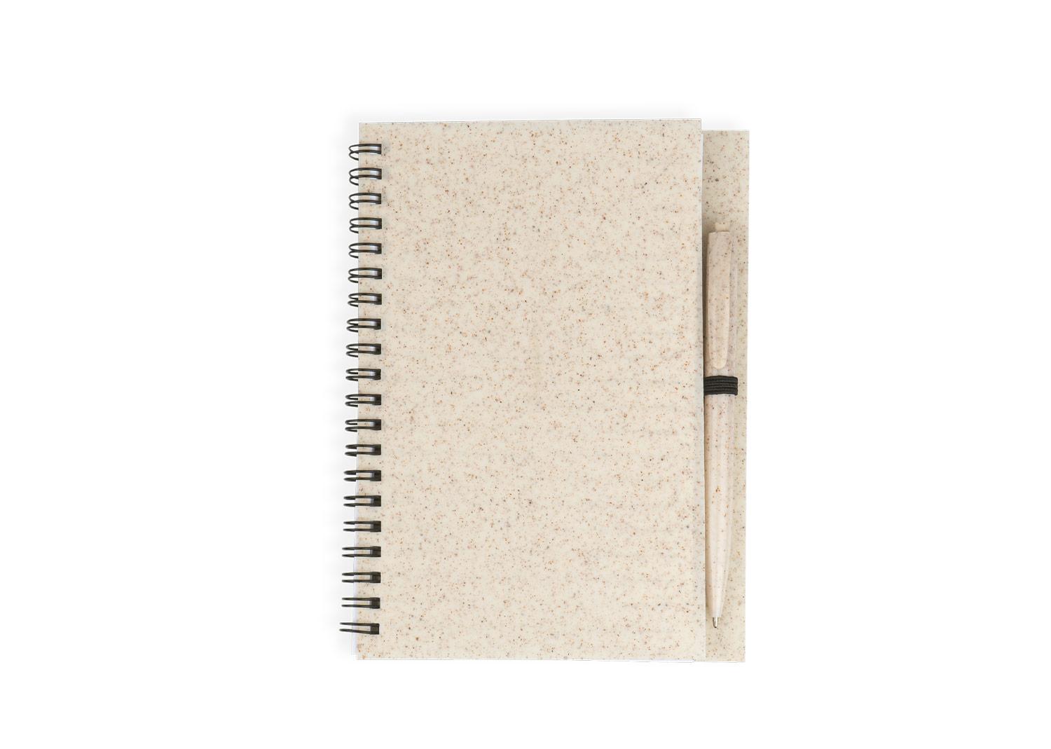 Libreta doodle con bolígrafo Natural miniatura 2