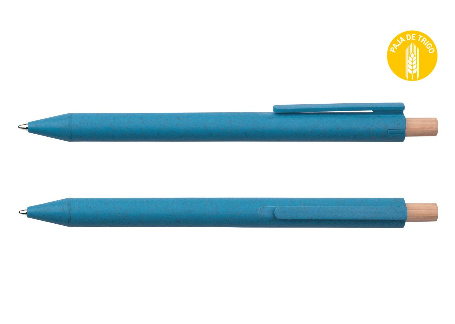 Bolígrafo bolzano Azul front