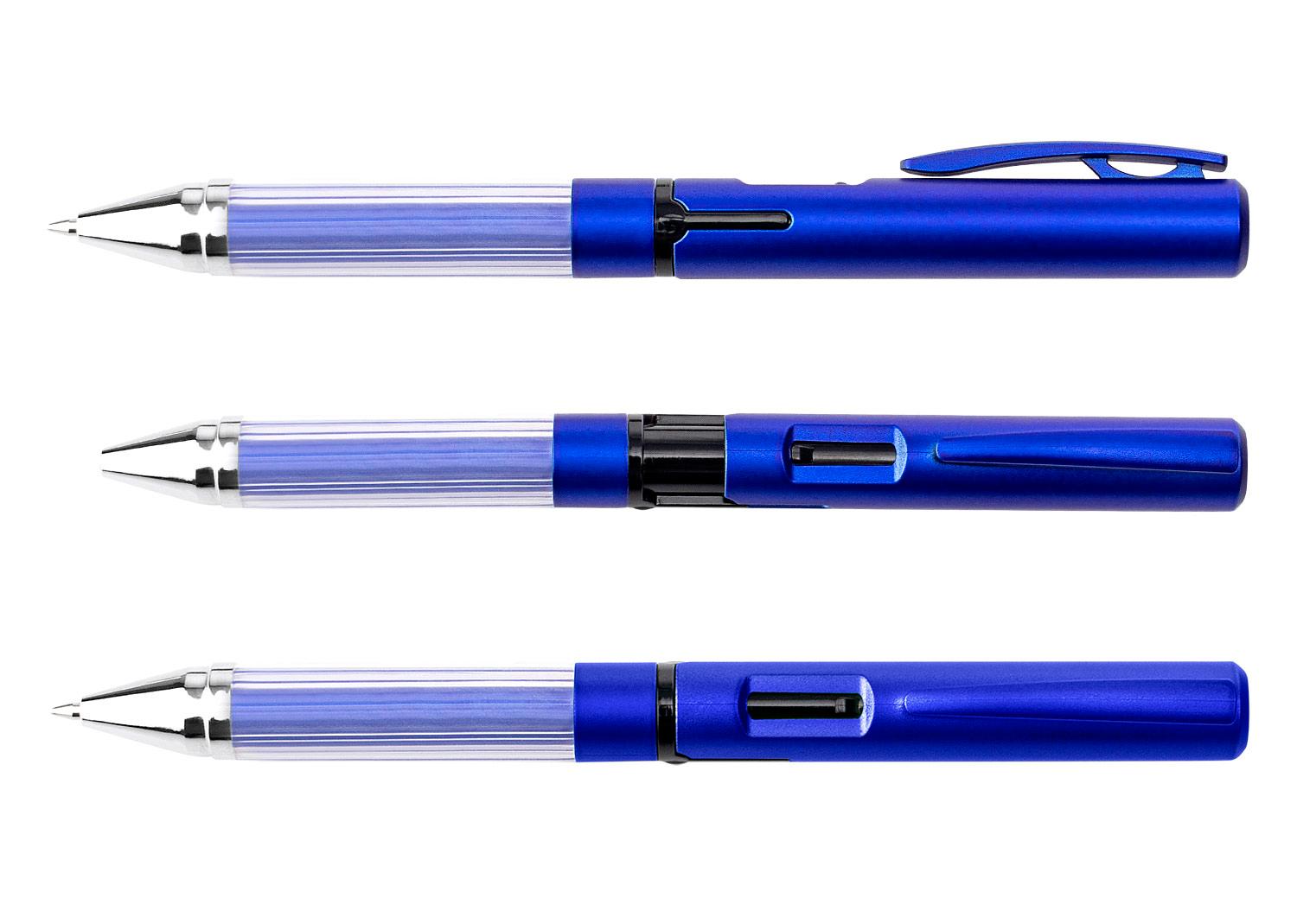 Bolígrafo liverpool Azul Rey front
