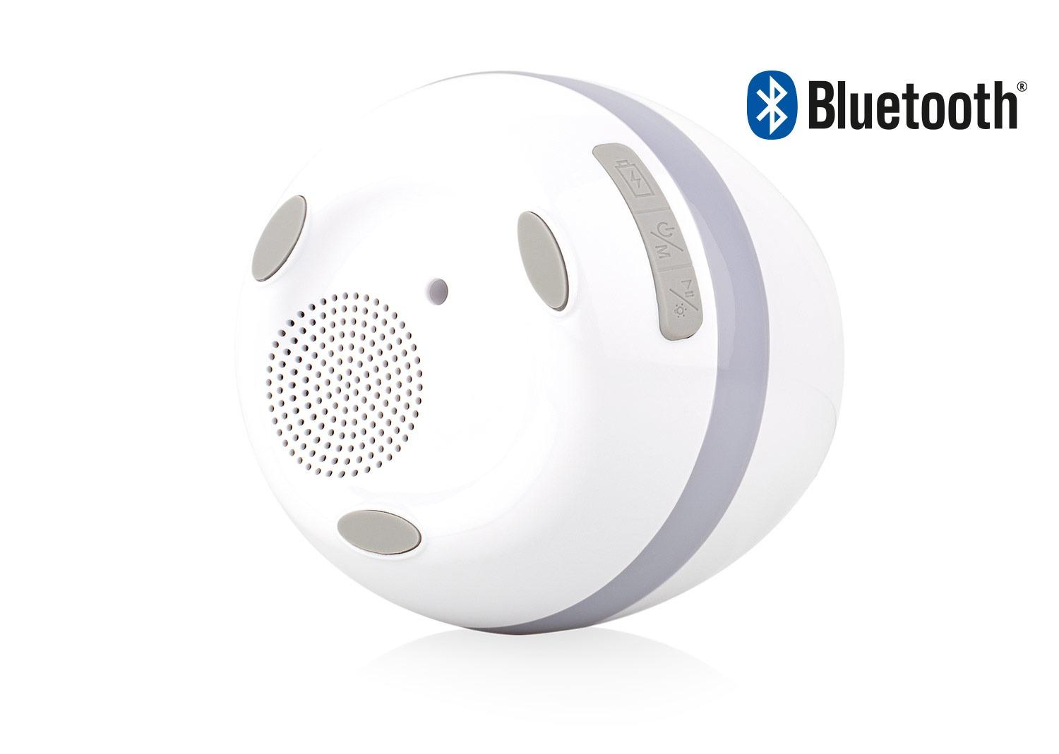 Altavoz joplin Blanco / Gris Claro miniatura 3