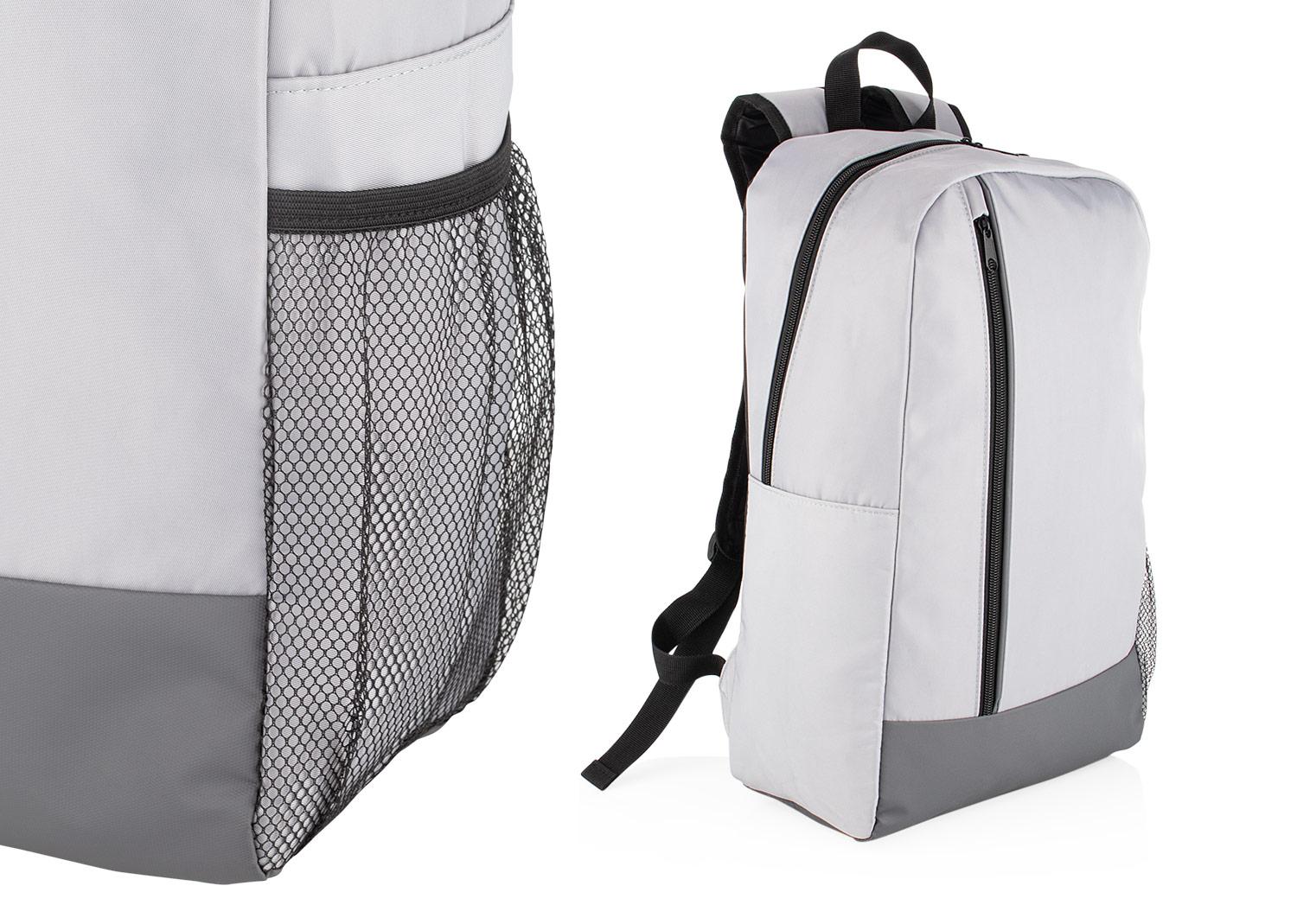 Morral james 18 lts. Gris miniatura 2