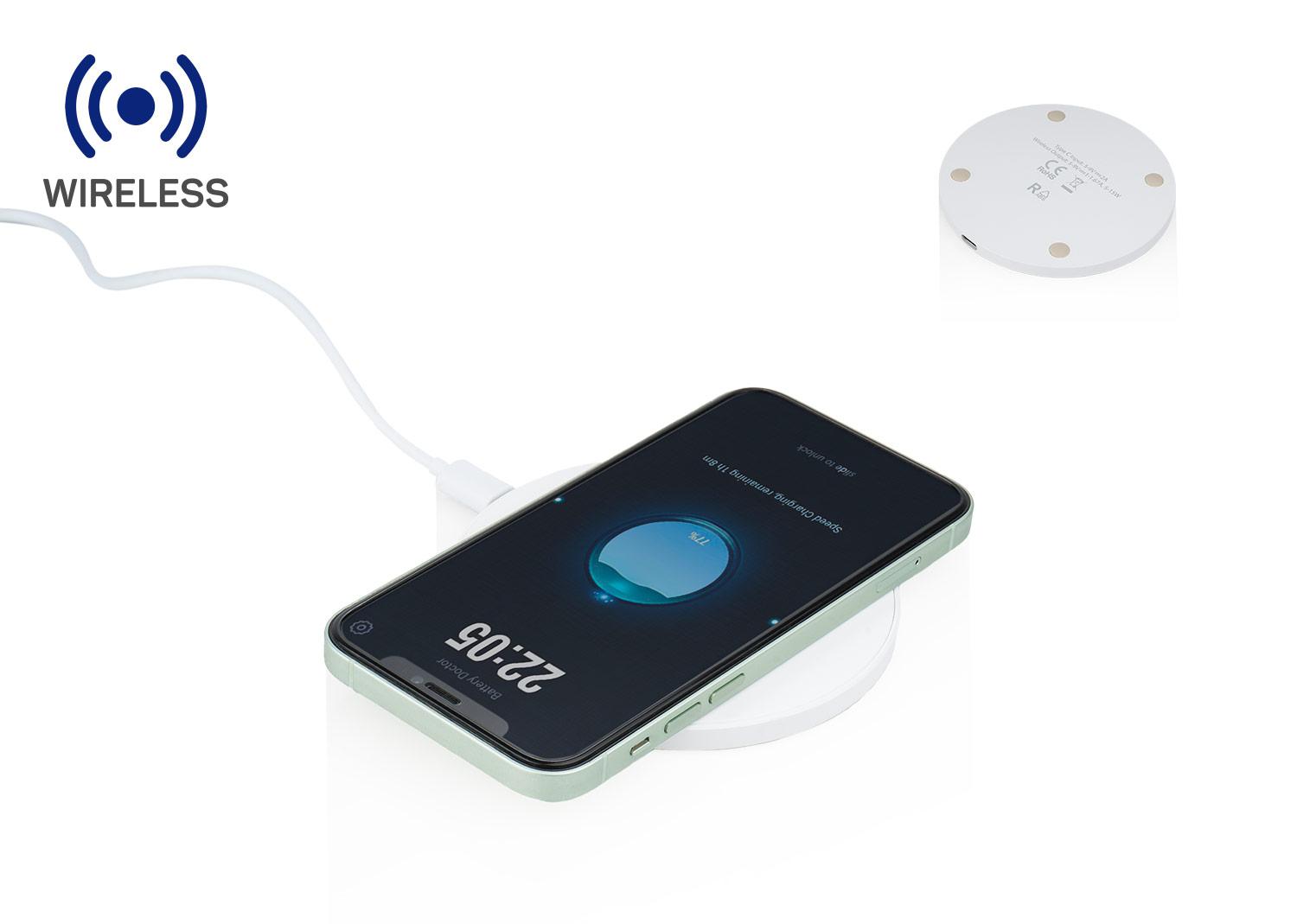 Cargador wireless urban Blanco miniatura 3