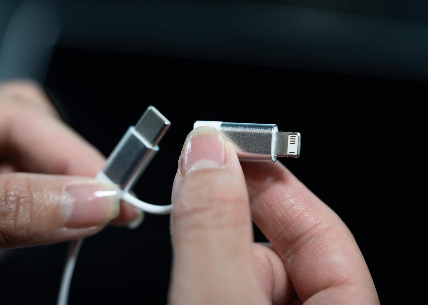 Set de cables chop Blanco miniatura 4