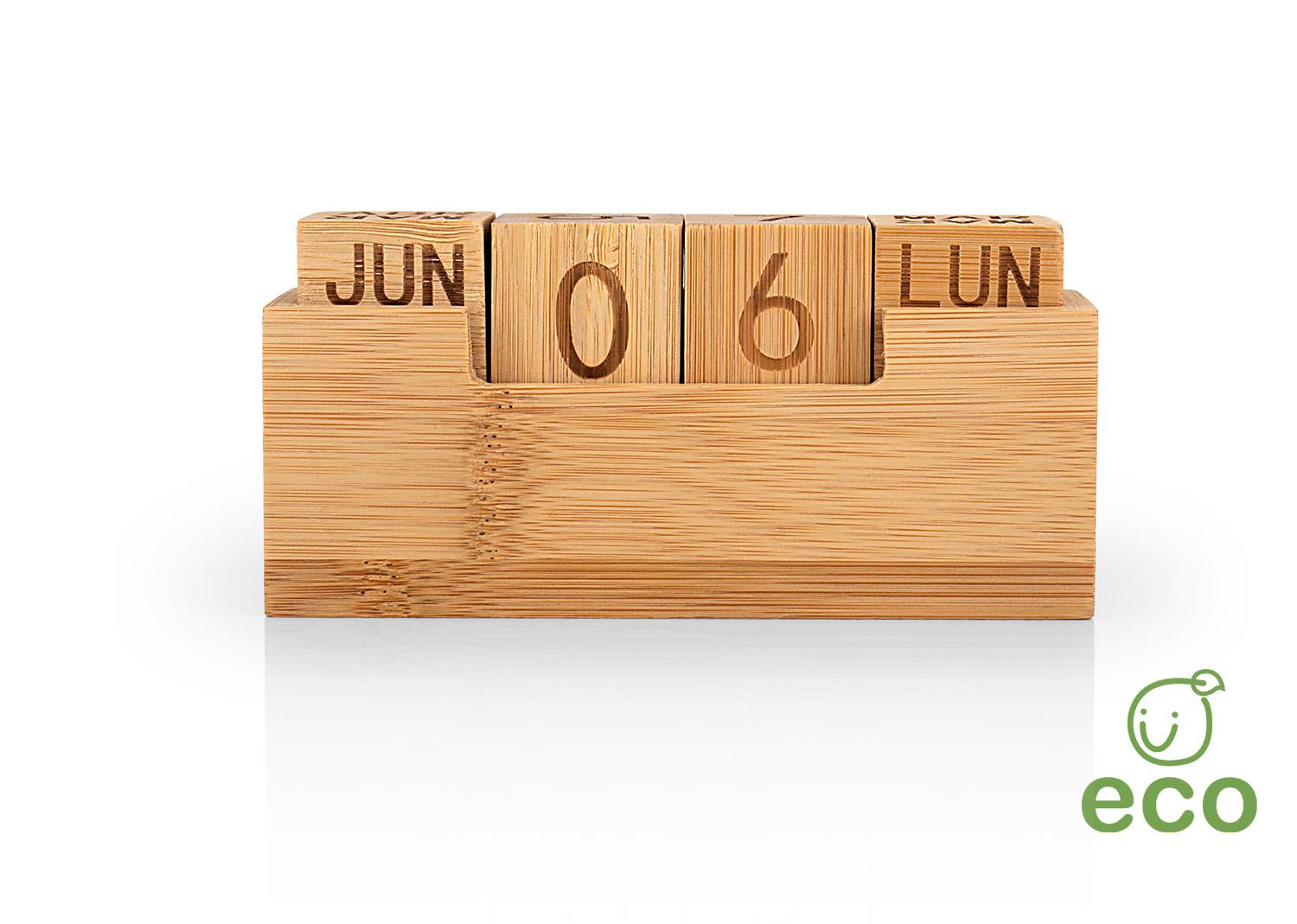 Calendario perpetuo bambú week Bambú miniatura 2