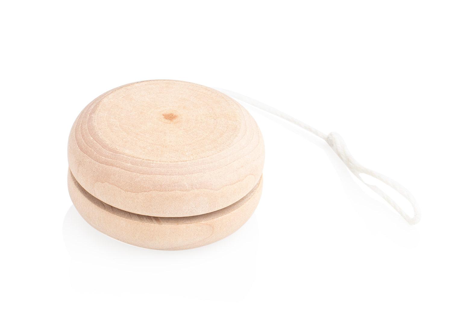 Yoyo madera Natural front