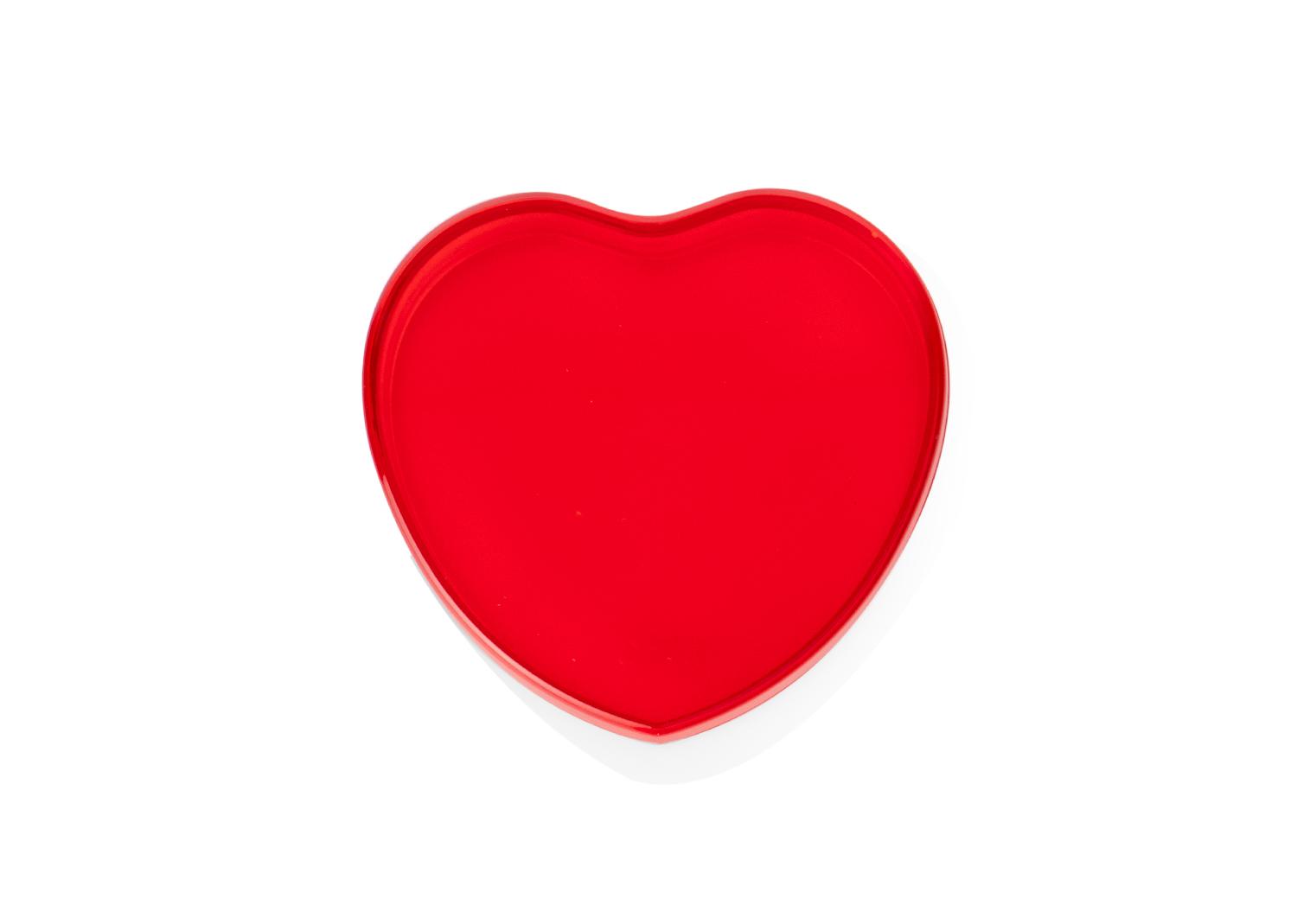 Pastillero heart Rojo front