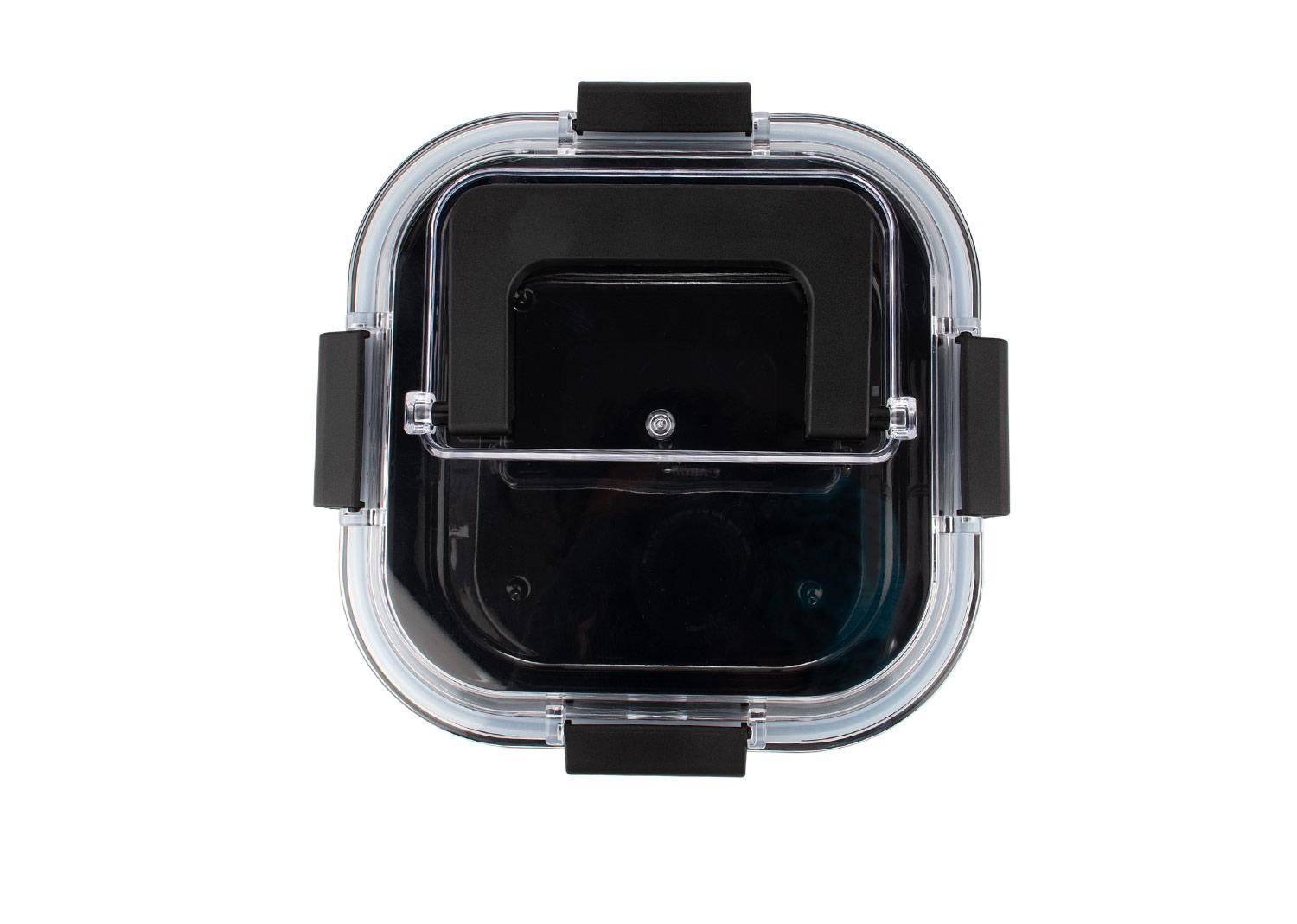 Portacomidas nomnom Negro front