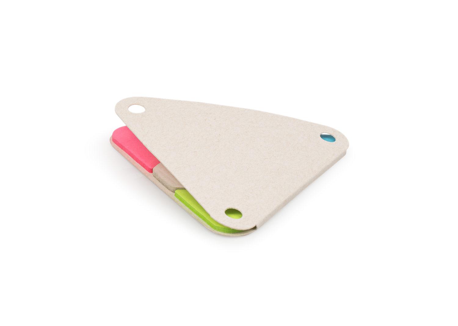 Set memos triangle Blanco miniatura 3