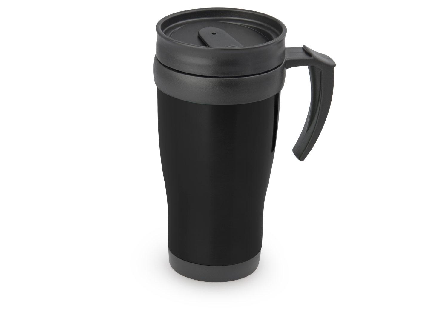 Mug en acero body 450 ml / 15 oz Negro front