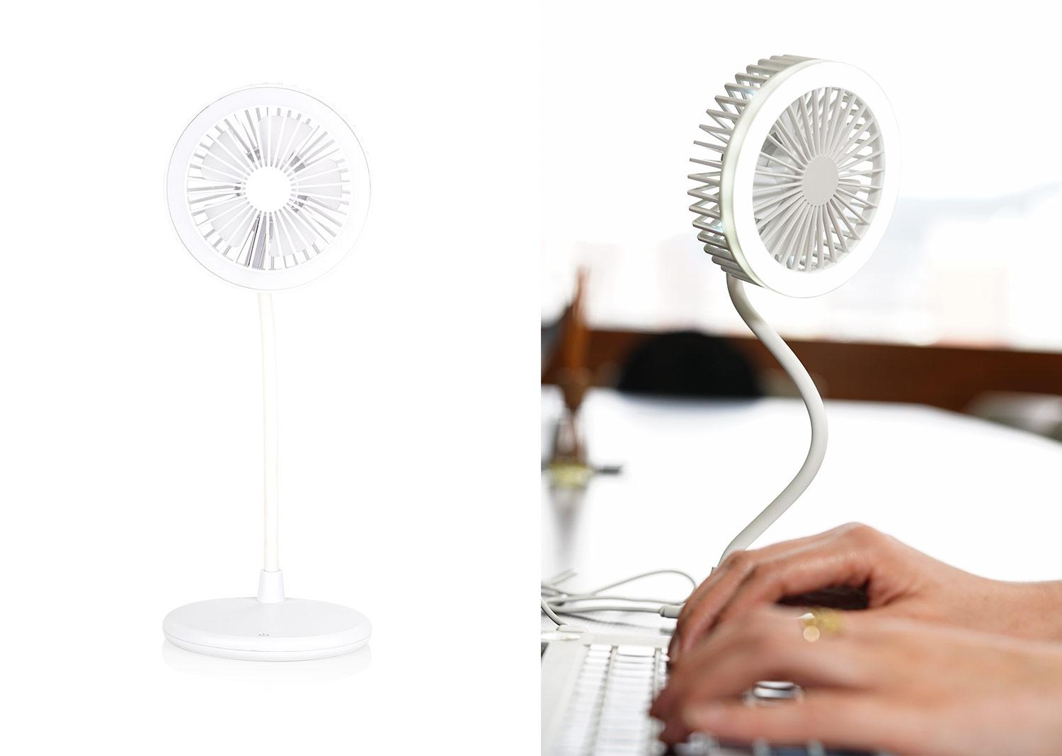 Ventilador light Blanco miniatura 5