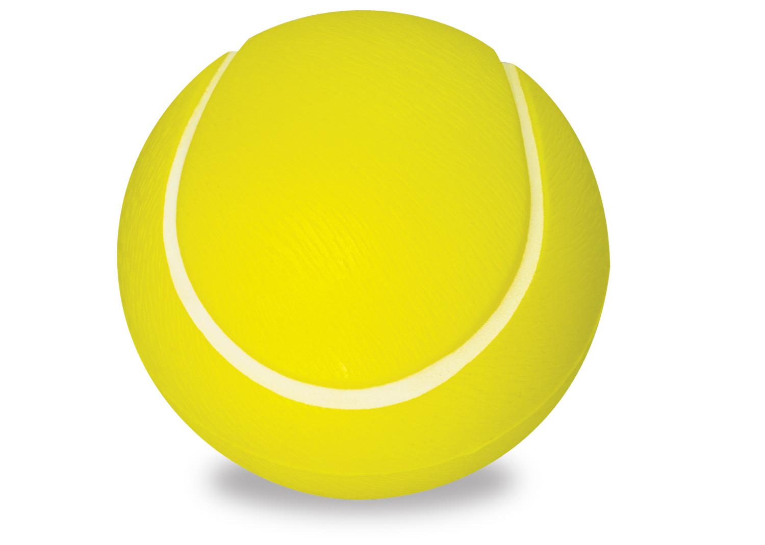 Antiestrés bola tenis Amarillo front