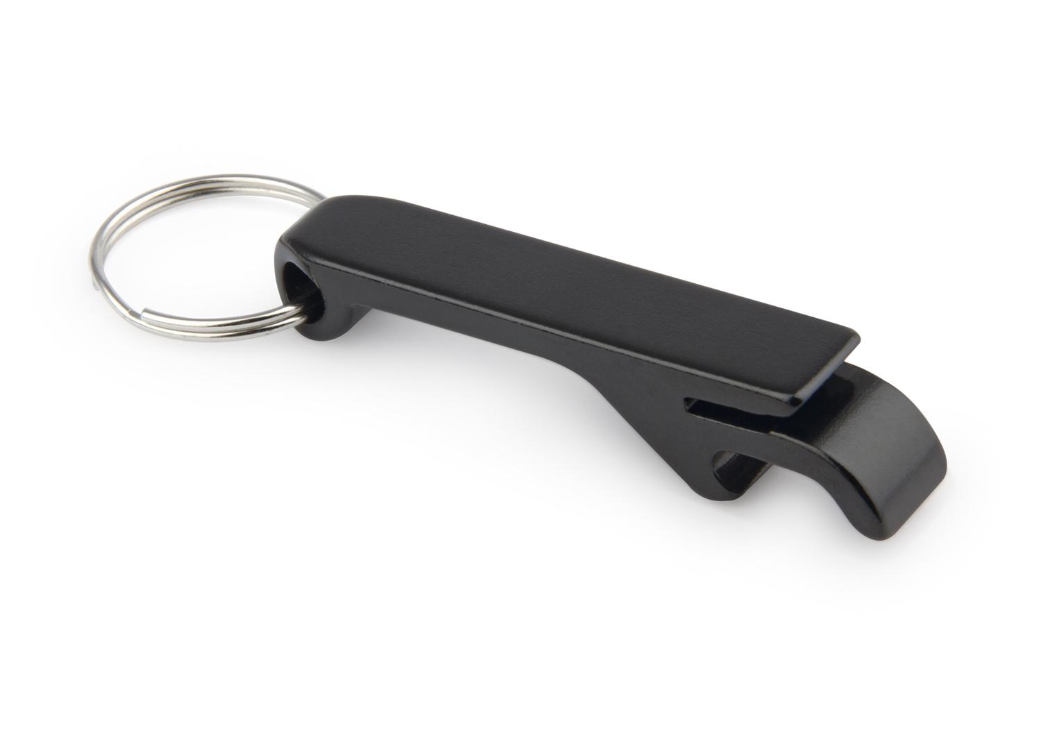 Destapador aluminio colors Negro front