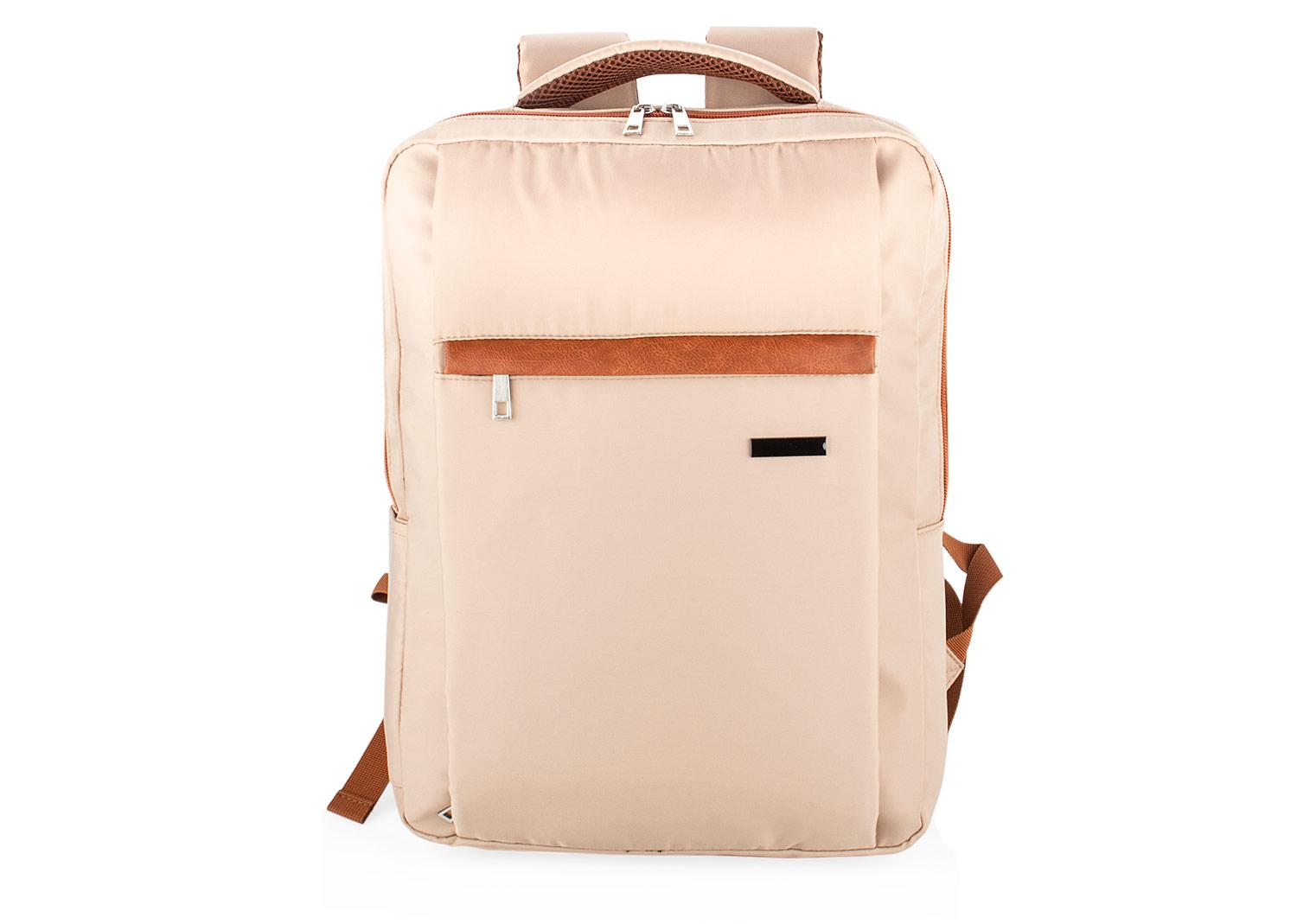 Morral phillip 12 lts. Beige front