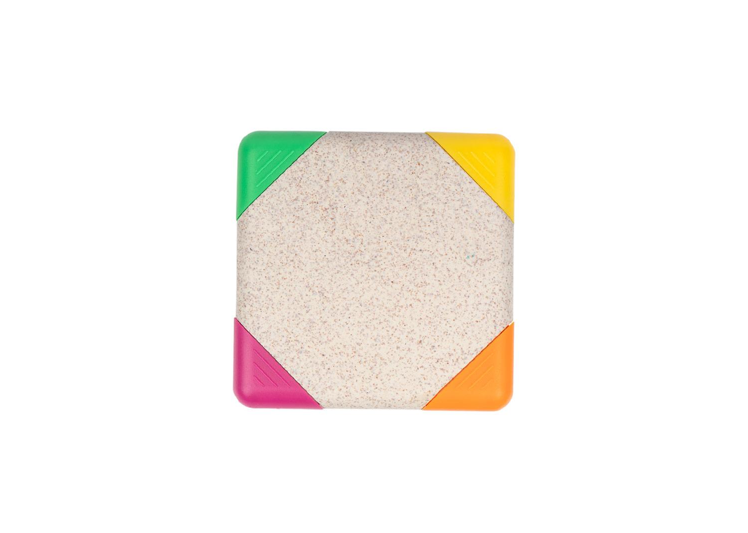 Resaltador square trigo Natural front