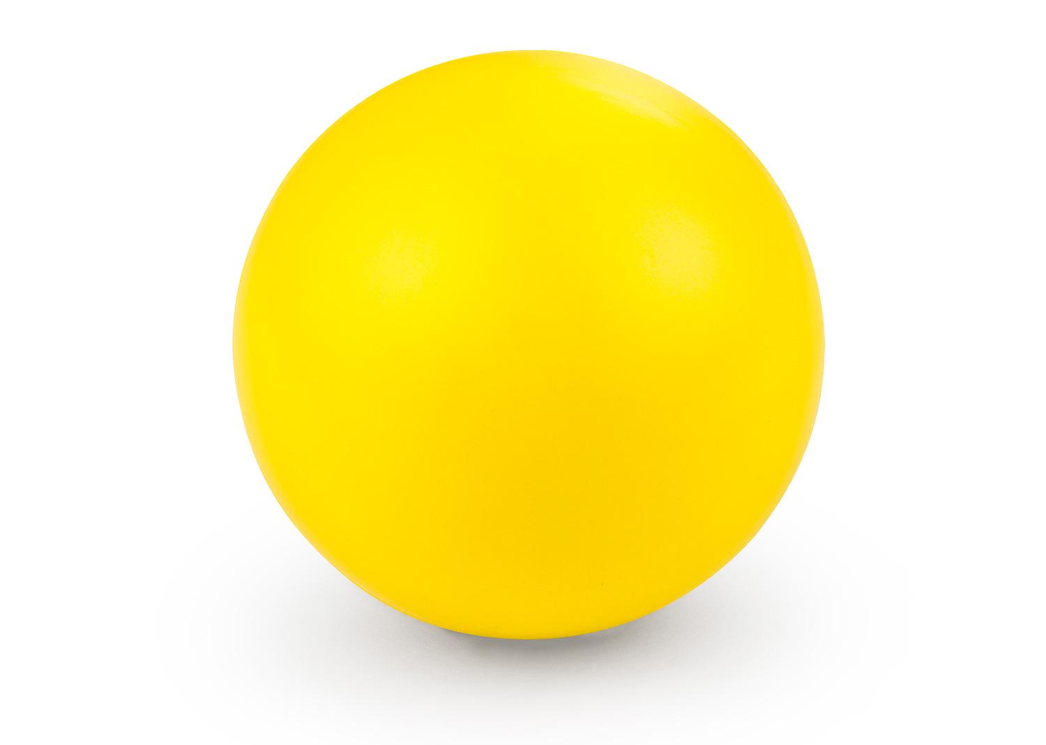 Antiestrés bola Amarillo front