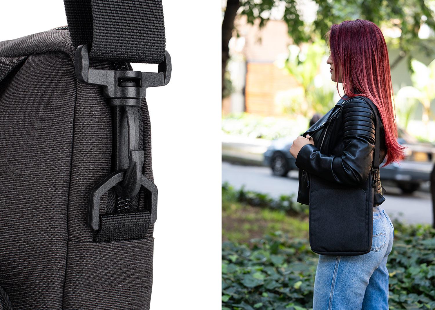 Morral para portatil future Negro miniatura 6