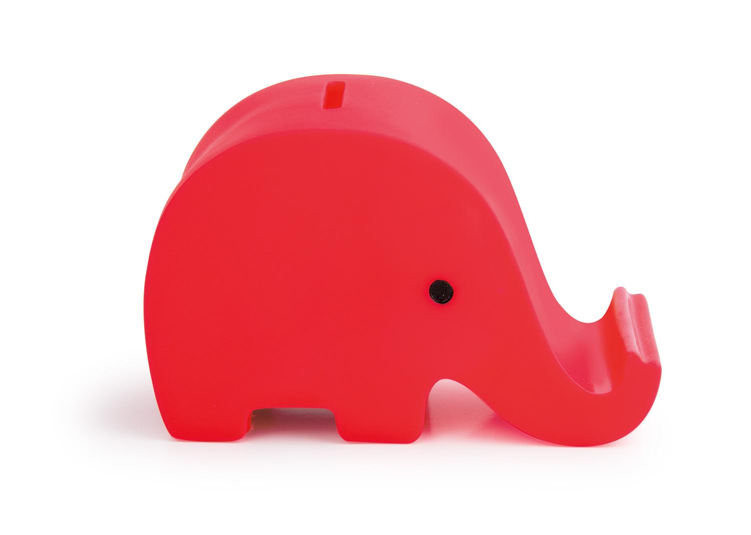 Alcancía elephant Rojo miniatura 2