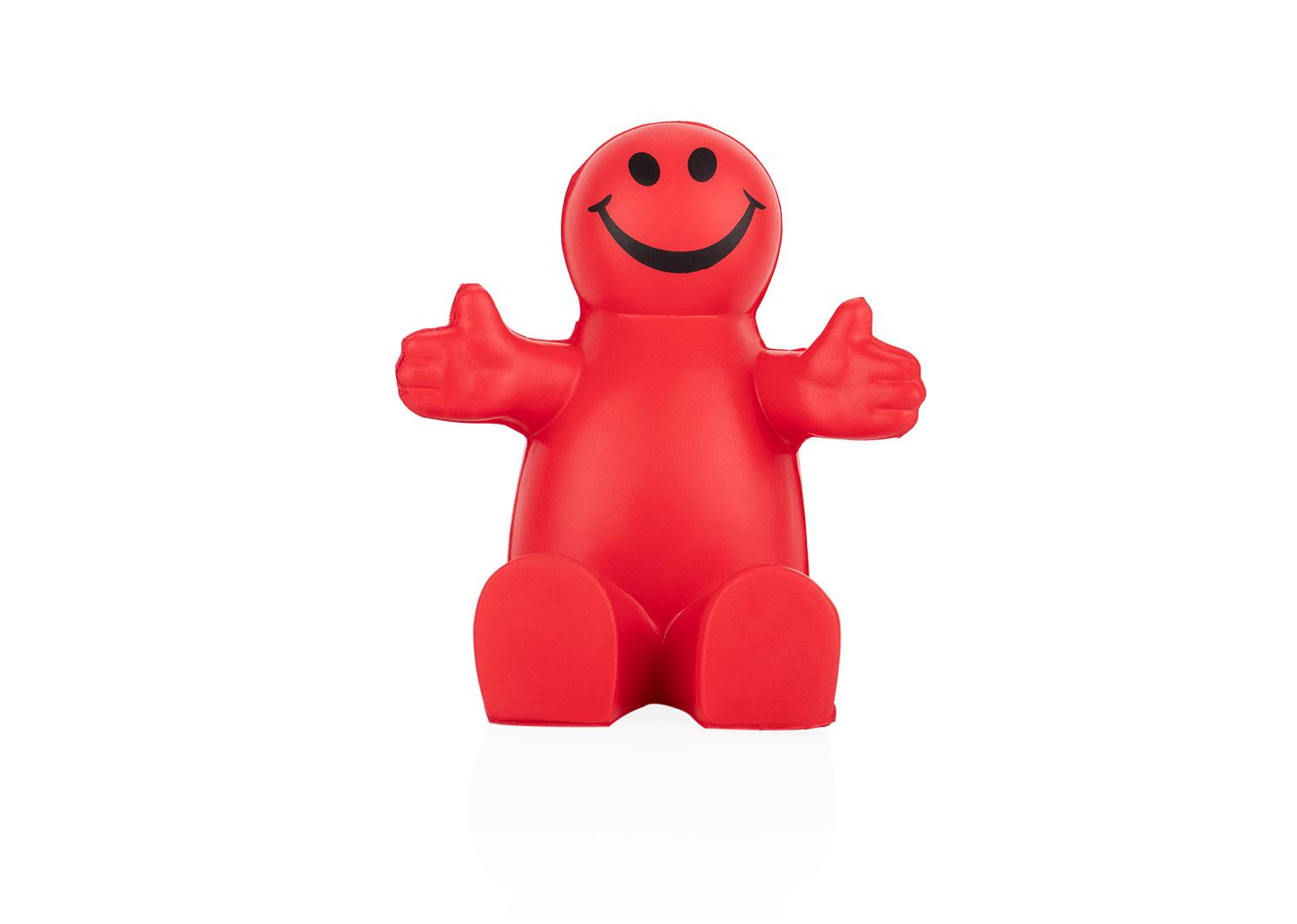 Antiestres smiley Rojo miniatura 2