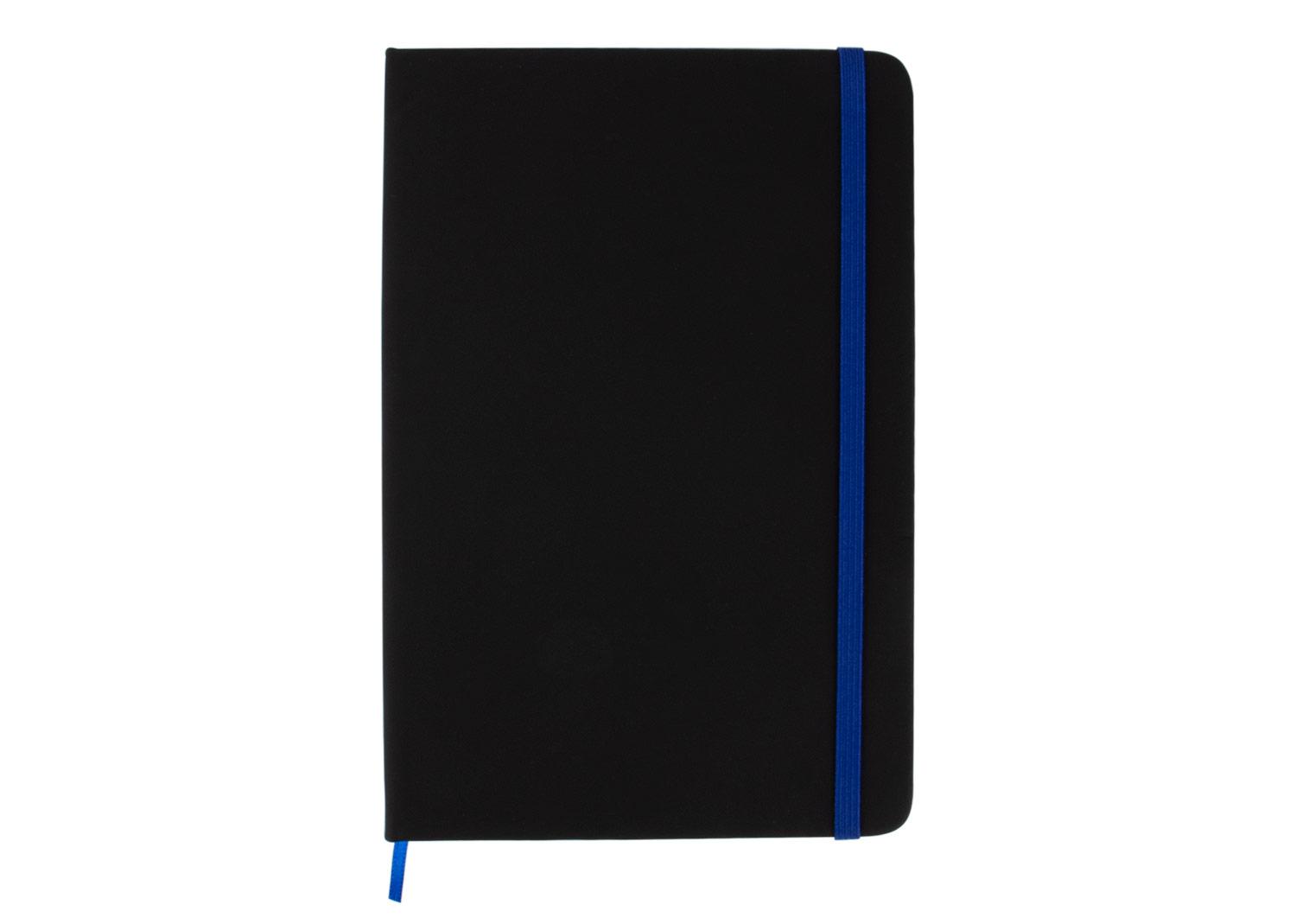 Libreta ejecutiva negra Azul Rey miniatura 2