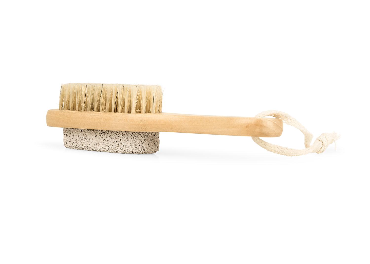 Set bath brush Bambú miniatura 4