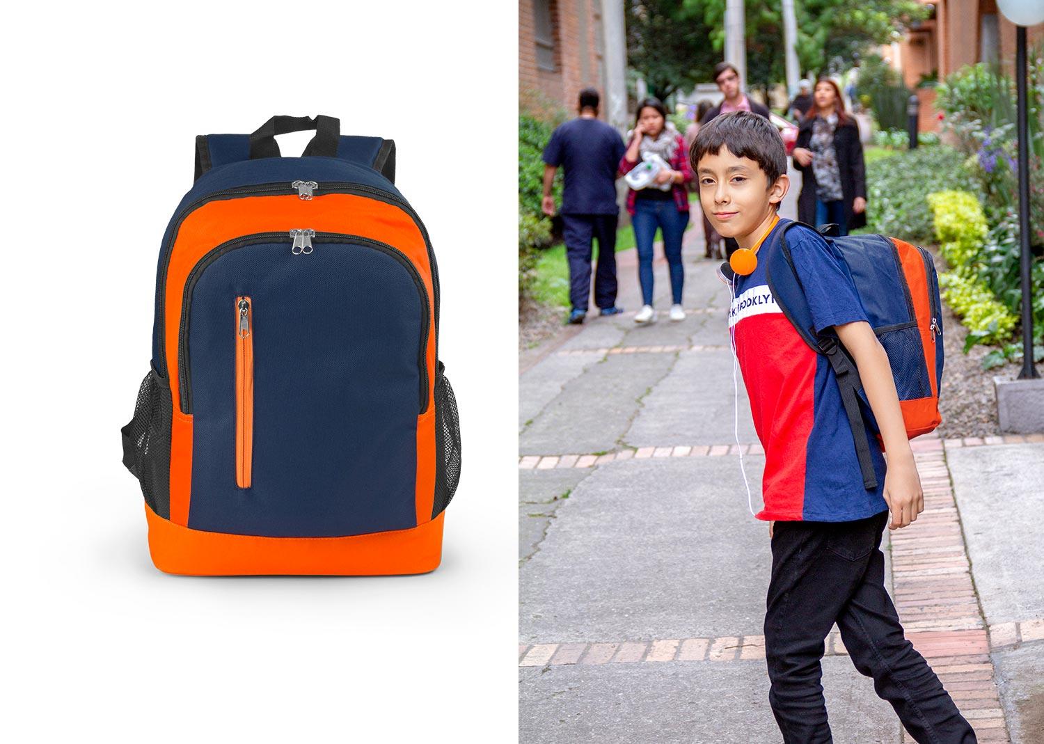 Morral arizona 15 lts. Naranja miniatura 4