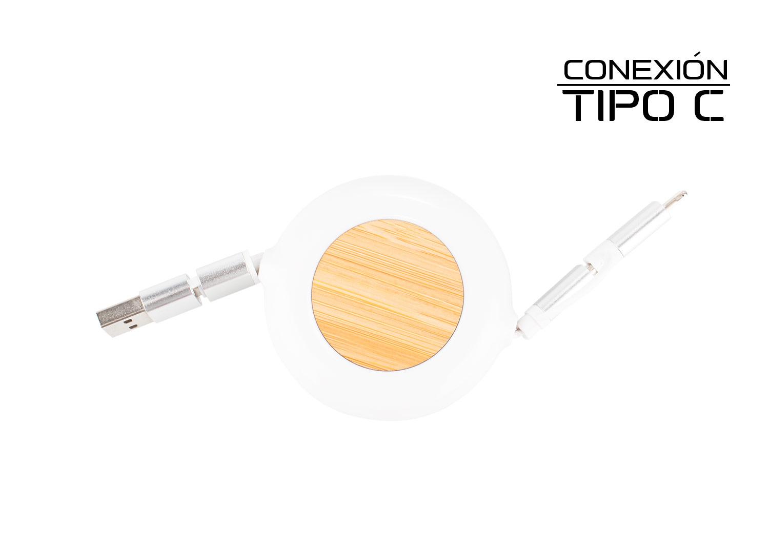 Set de cables chop Blanco front