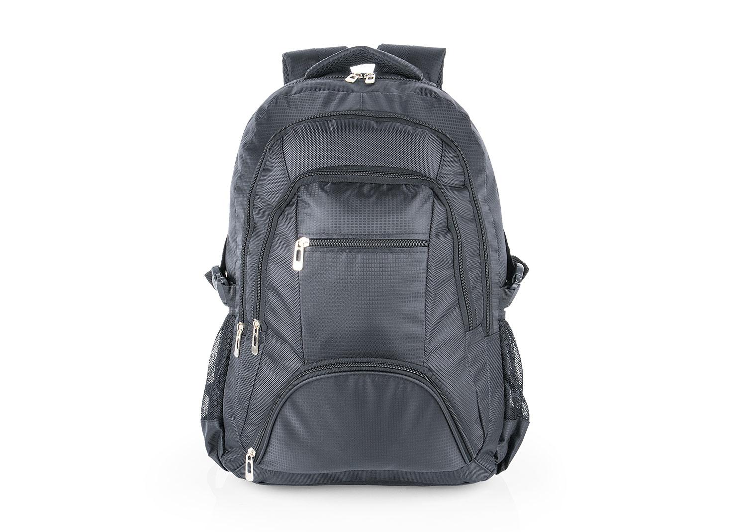 Morral para portátil da vinci 18 lts. Negro front