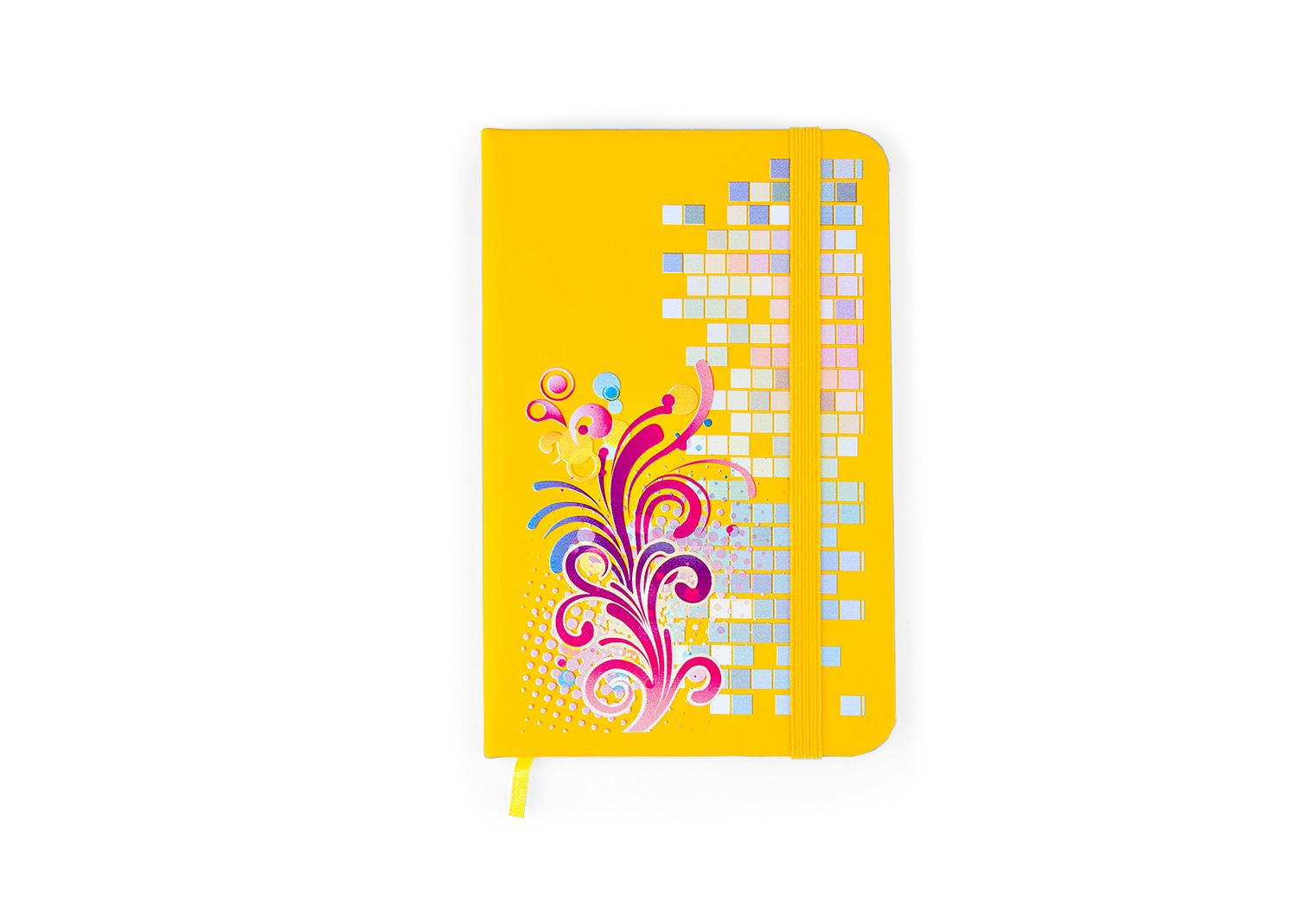 Libreta ejecutiva mini Amarillo miniatura 3
