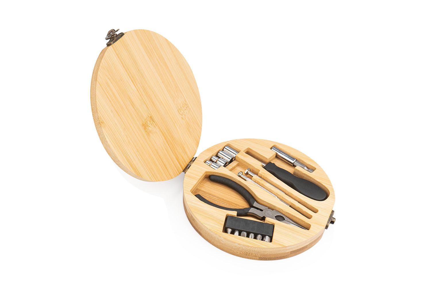 Set herramientas bambú Natural front
