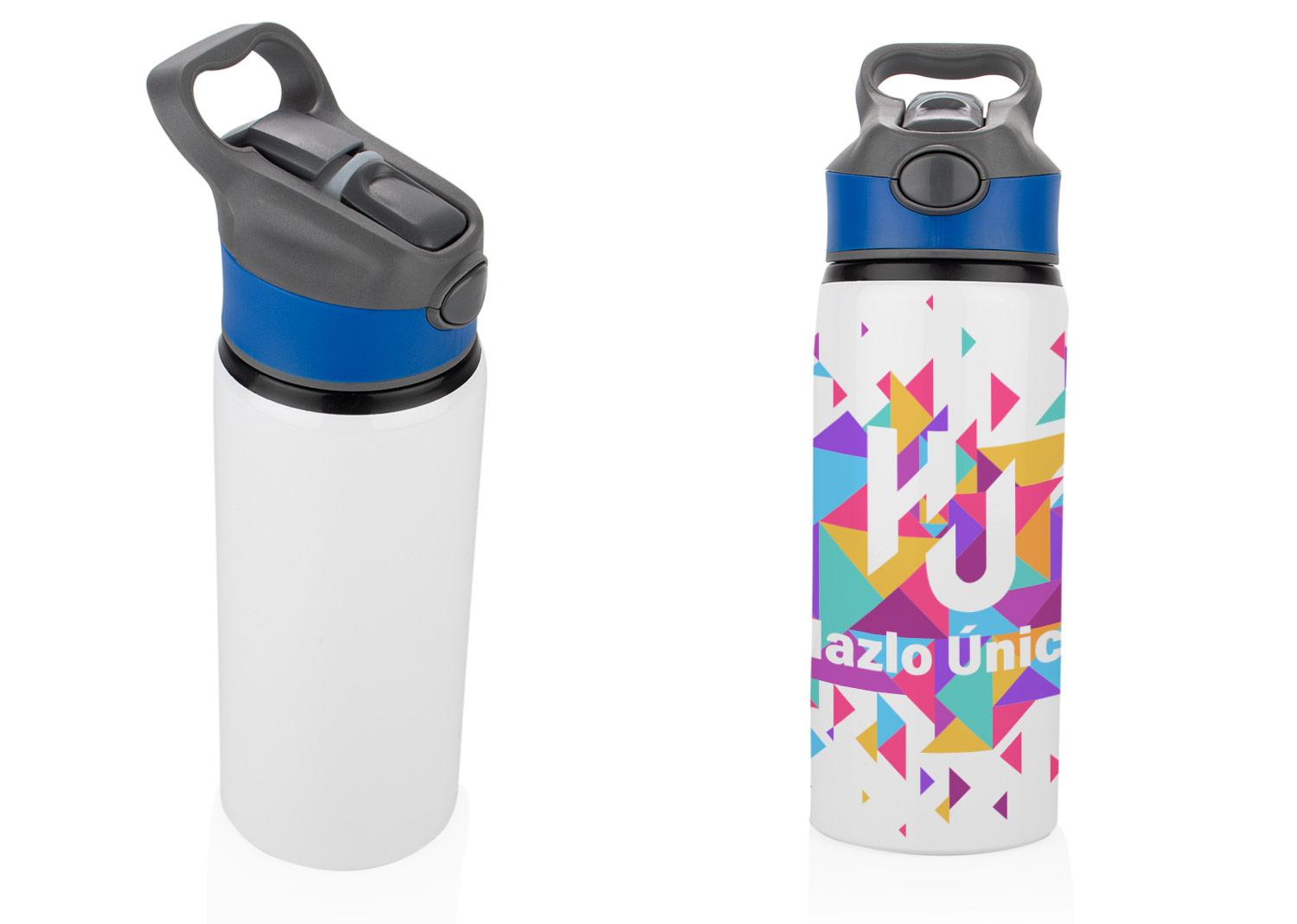 Botella kobe 600 ml / 20 oz Blanco miniatura 2