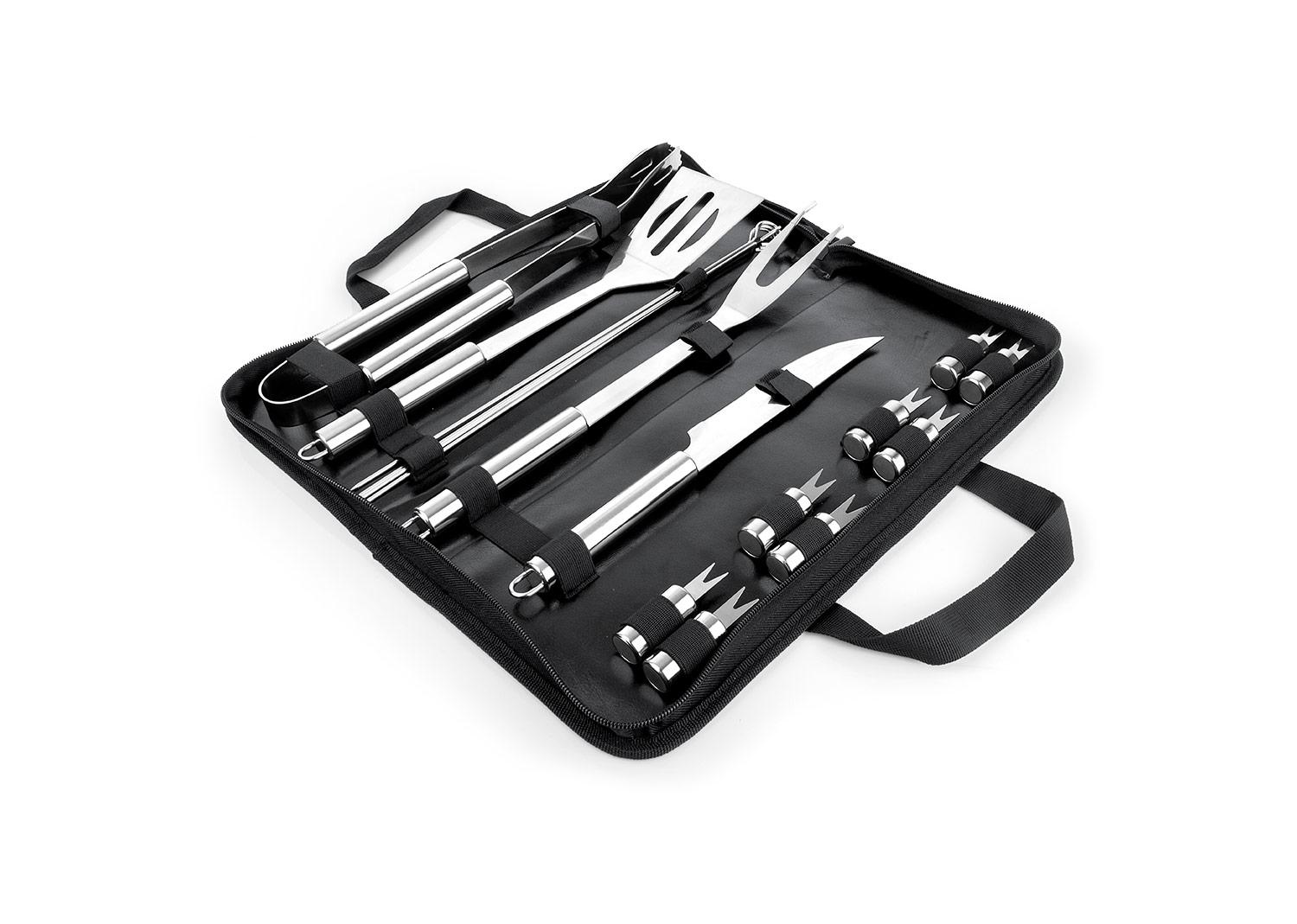 Set bbq team Negro miniatura 7