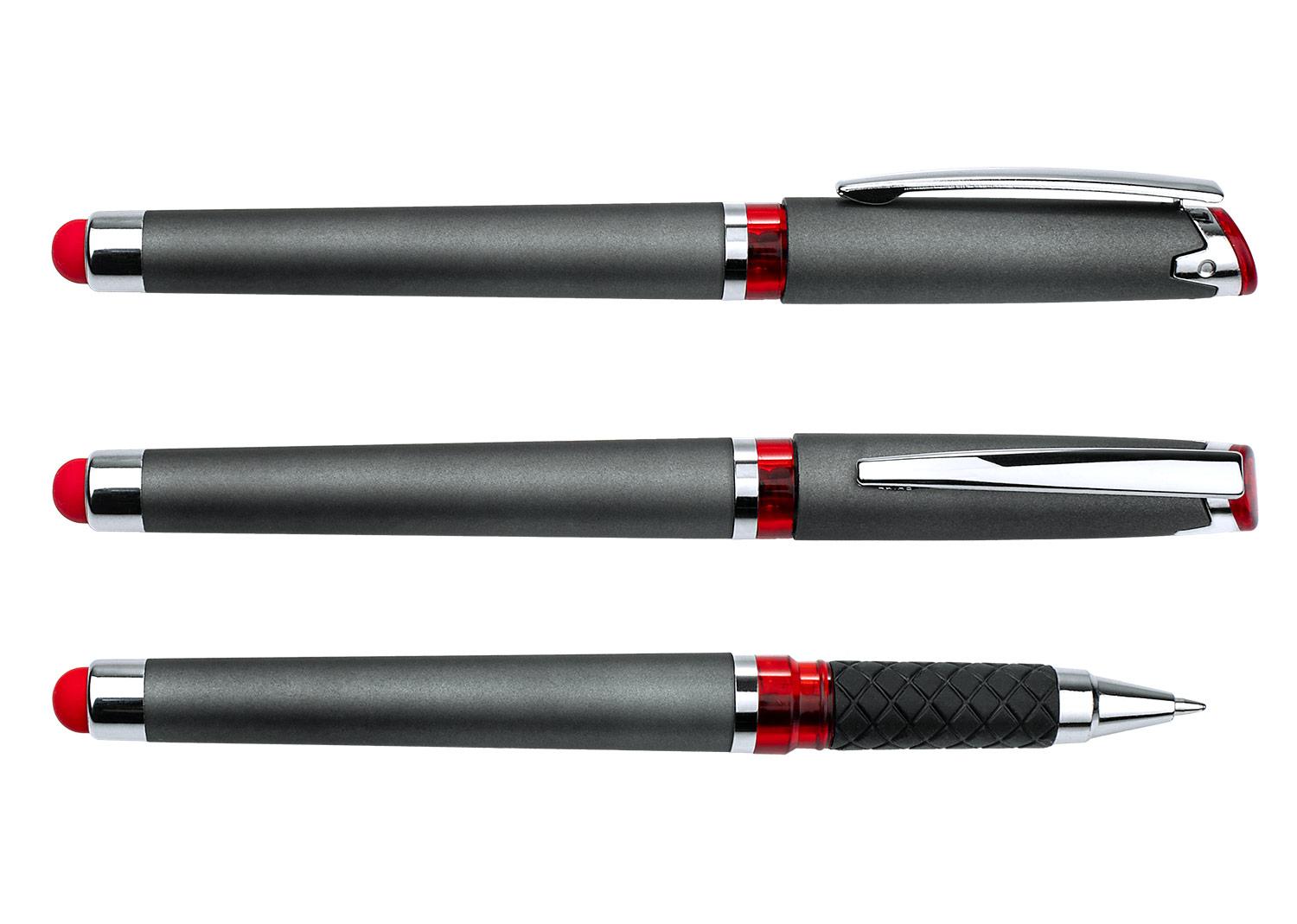 Bolígrafo naxos stylus Rojo front