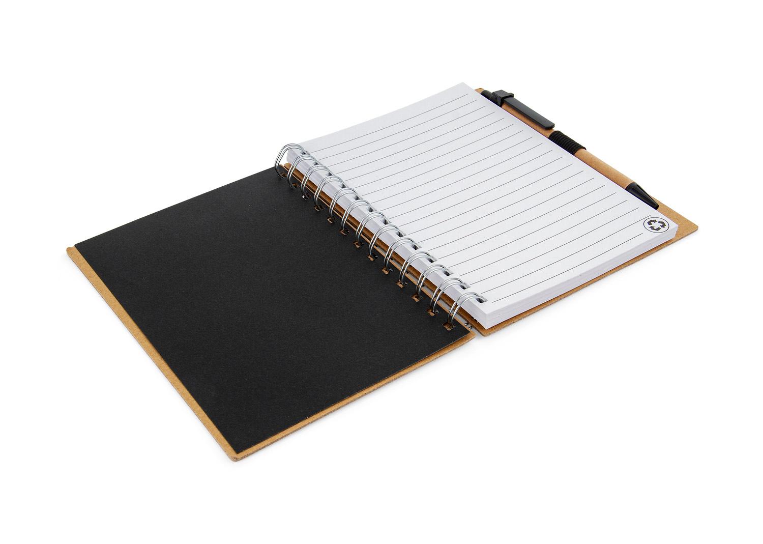Cuaderno con bolígrafo Negro miniatura 2