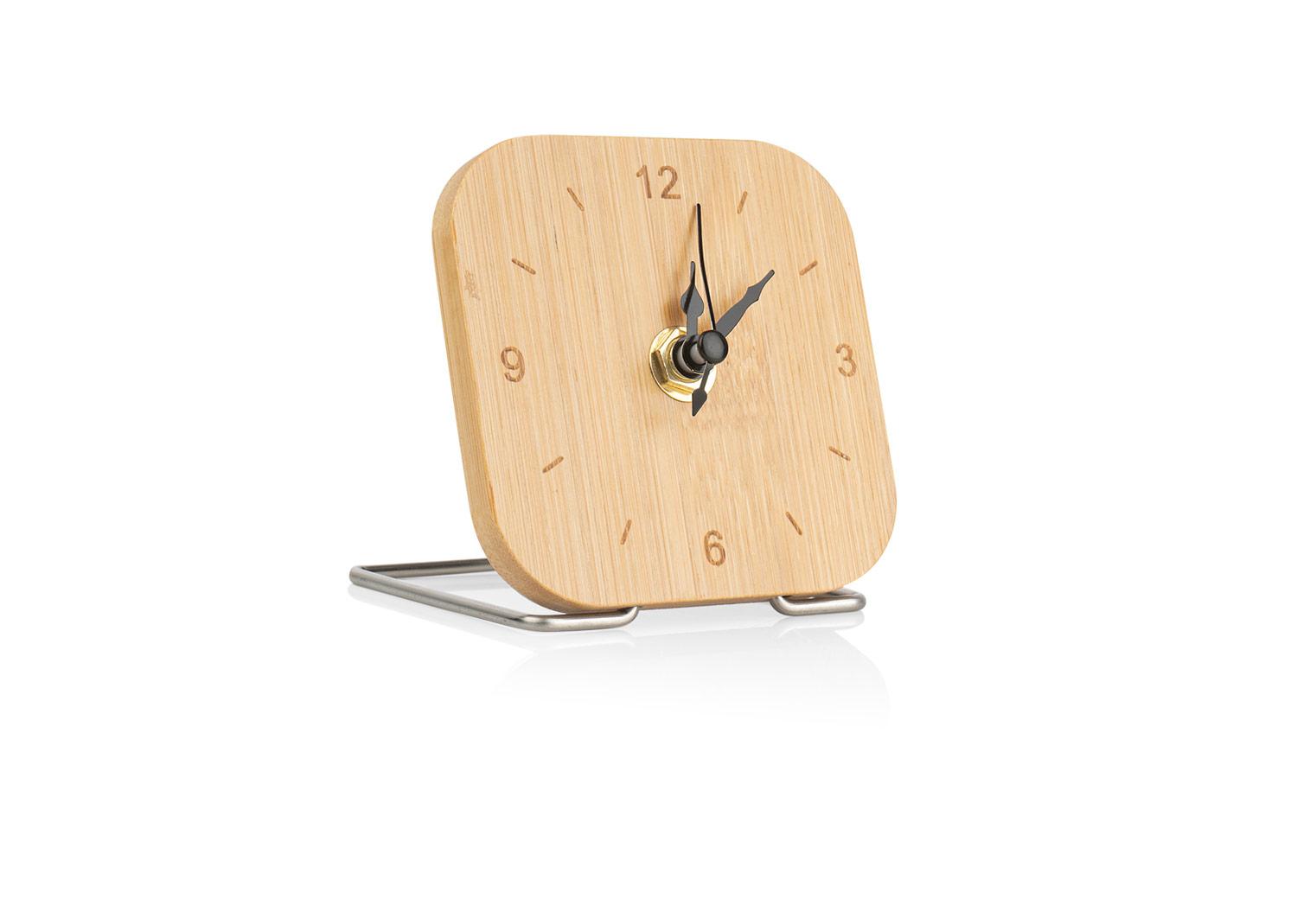 Reloj desk Bambú front
