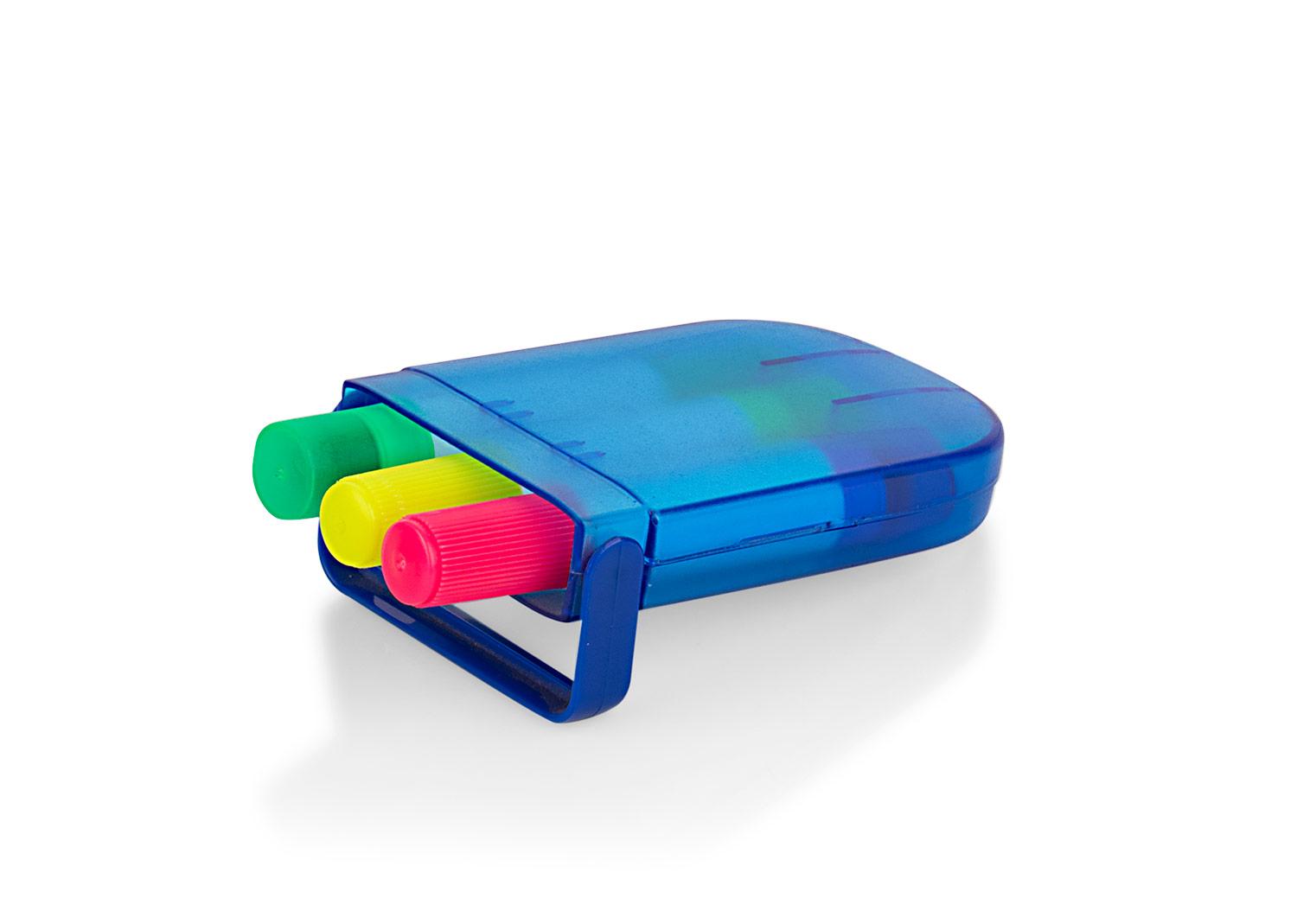 Resaltador stand set Azul Rey / Rsd, Amr, Vr front