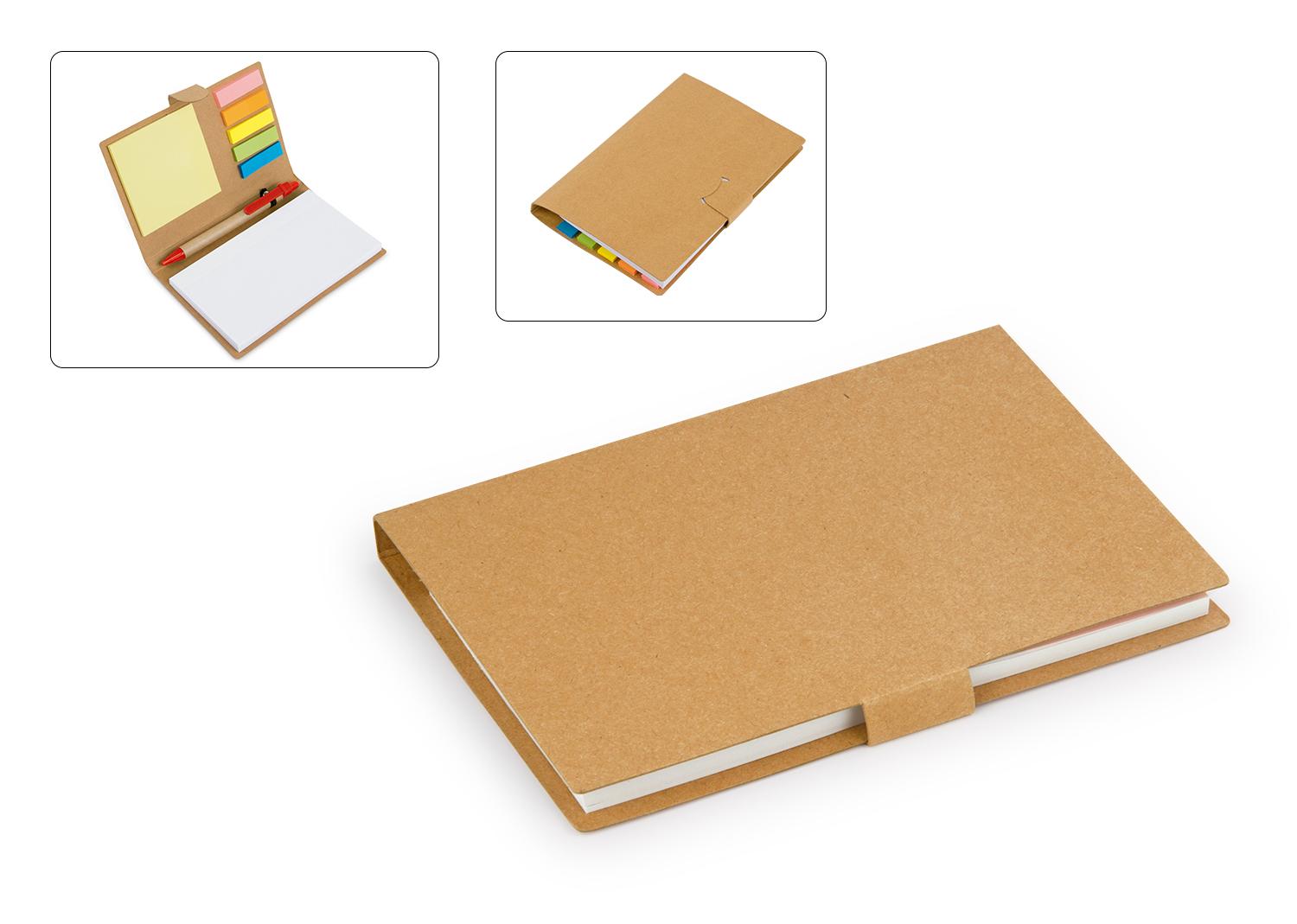 Libreta con bolígrafo Rojo miniatura 2