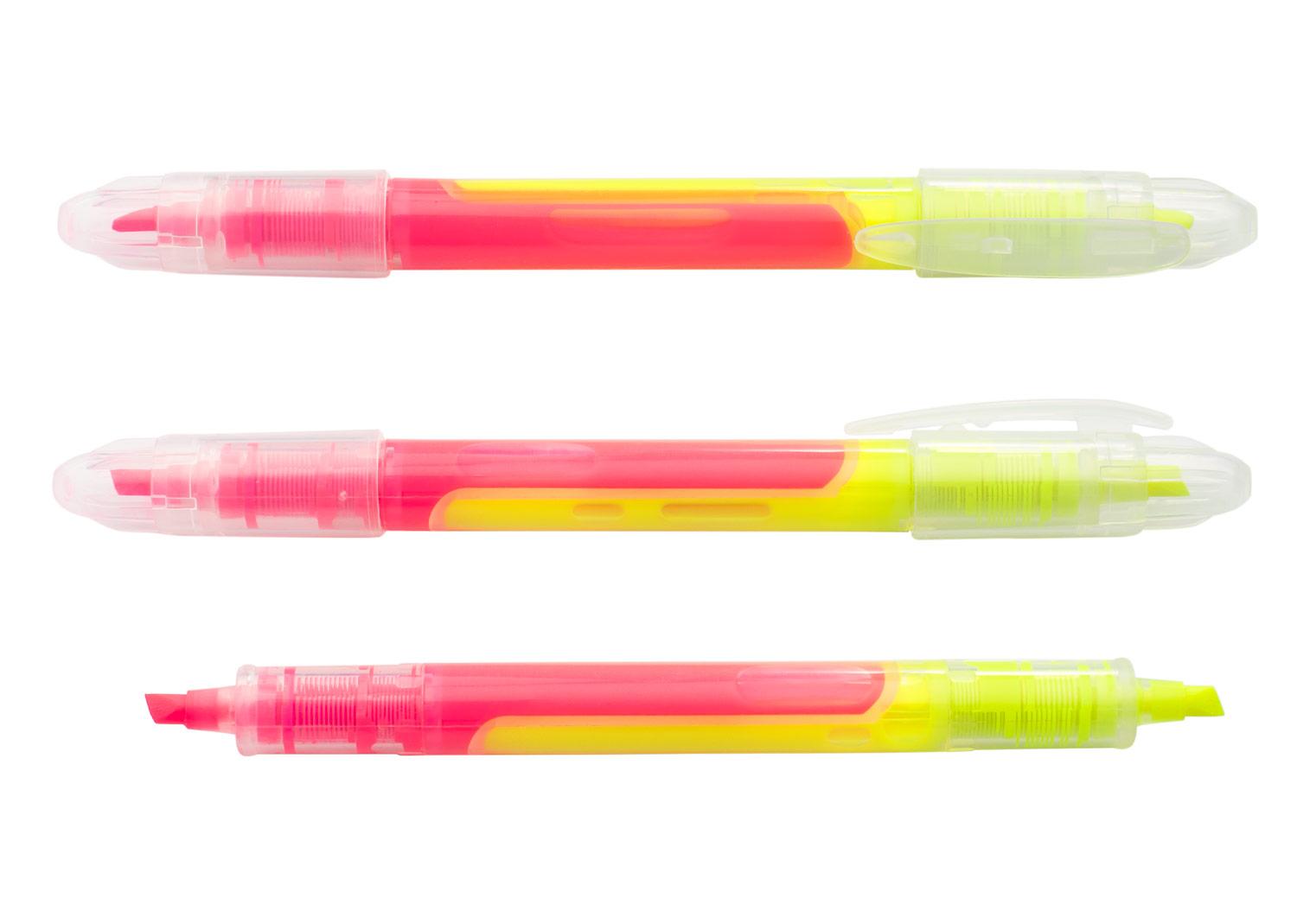 Resaltador havana Amarillo/Rosado front