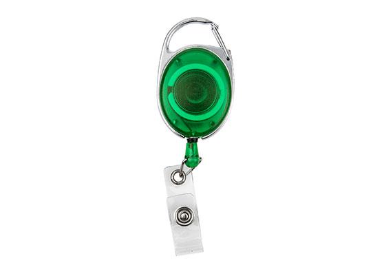 Identificador clip Verde Esmeralda front